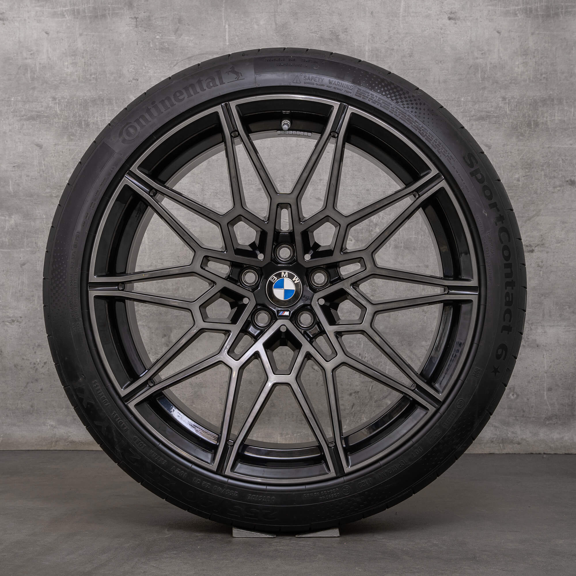 Original BMW X3M X4M llantas 21 pulgadas F97 F98 de verano 892 M 9501476 9501479 negro
