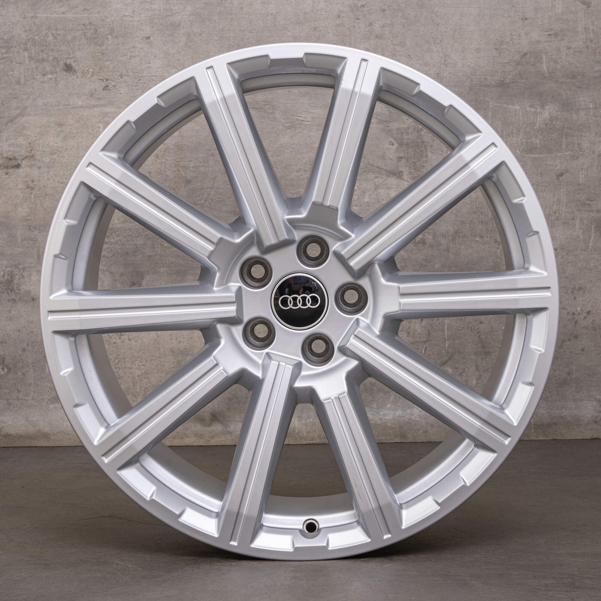 Jantes originales Audi Q7 SQ7 20 pouces 4M 4M0601025AE argent