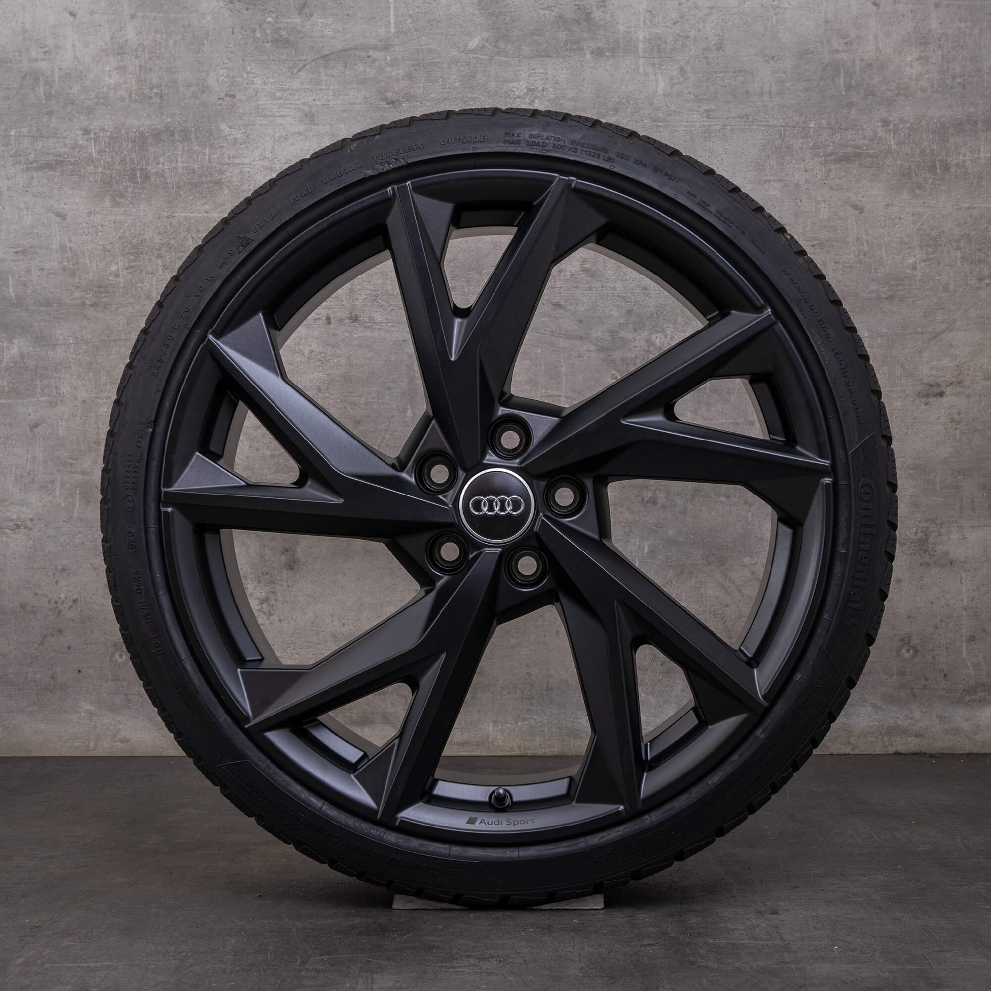 Alkuperäiset Aidot Audi R8 talvirenkaat 20 tuuman 4S-vanteet 4S0601025CA 4S0601025CC musta matta