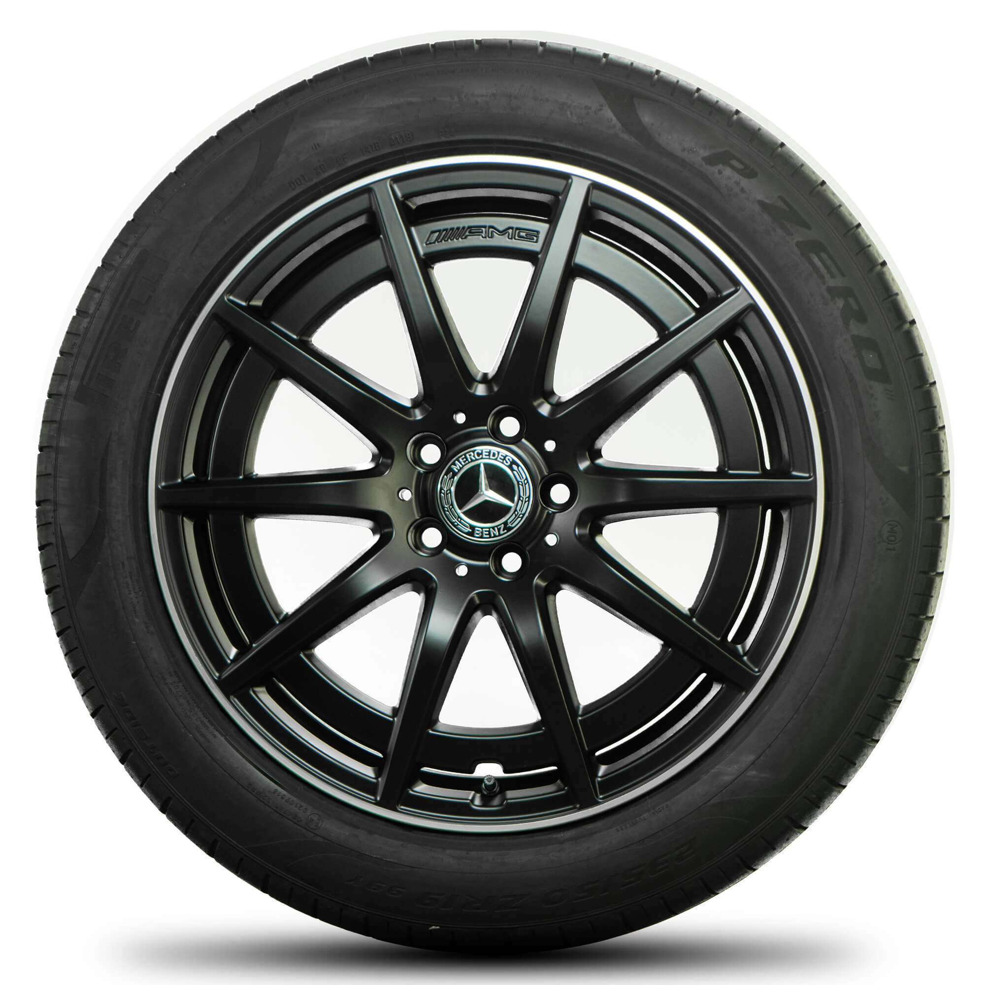 Mercedes 19 inch velgen GLA GLB 35 45 AMG H247 X247 zomerbanden zomervelgen