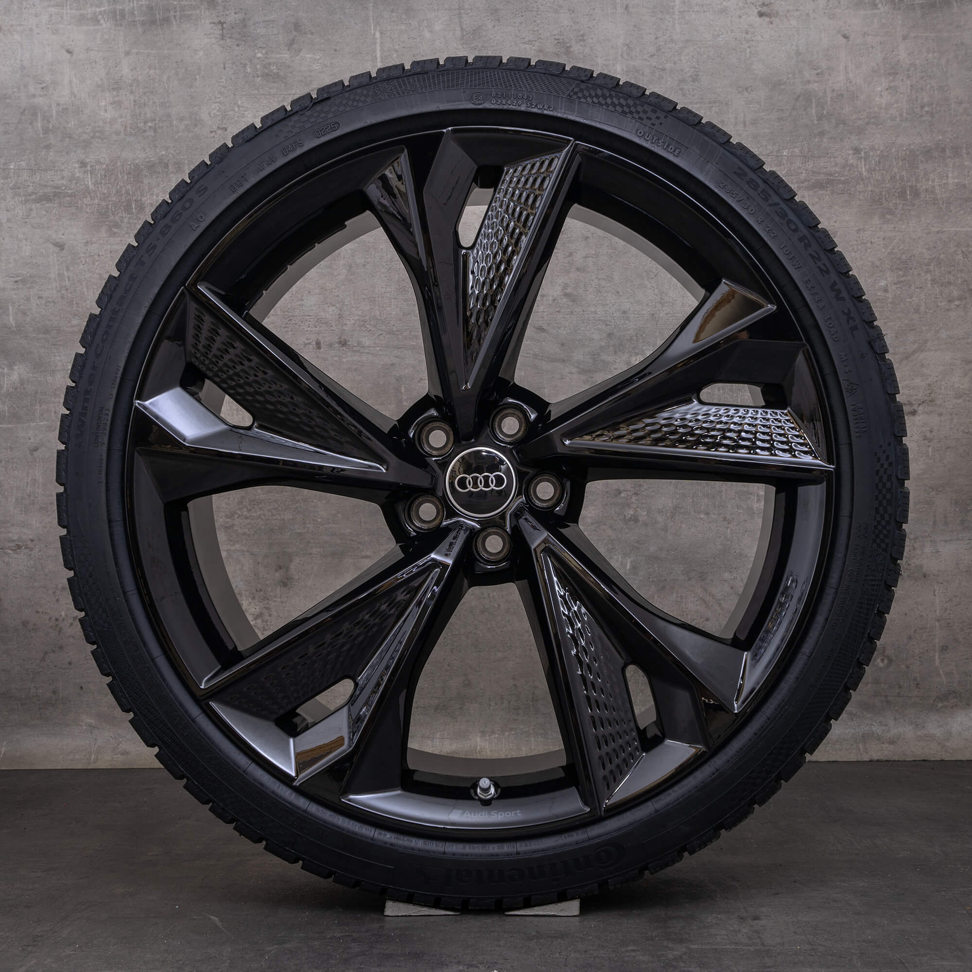 OEM Audi RS6 RS7 snow tire packages 22 inch 4K C8 Rims 4K0601025DG ...