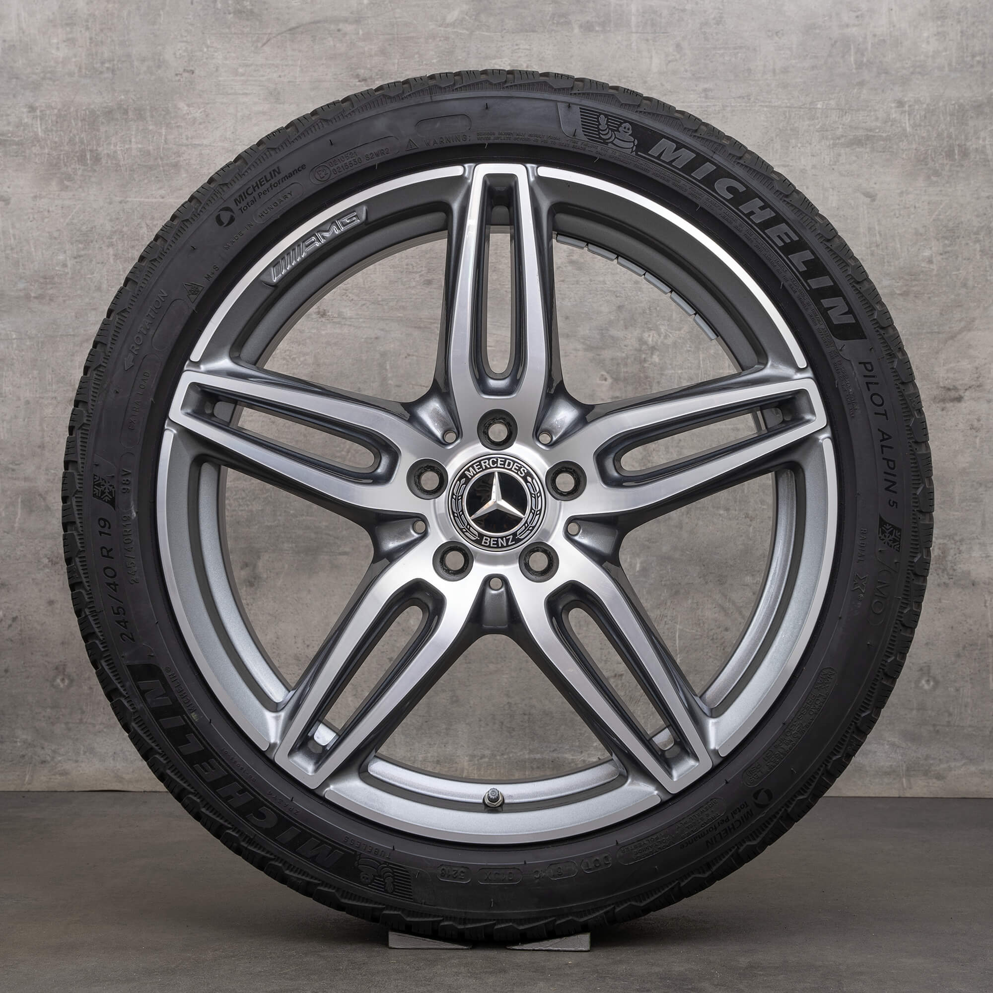 4 Orig Mercedes-Benz Winter Wheels AMG 245/40 R19 98V E