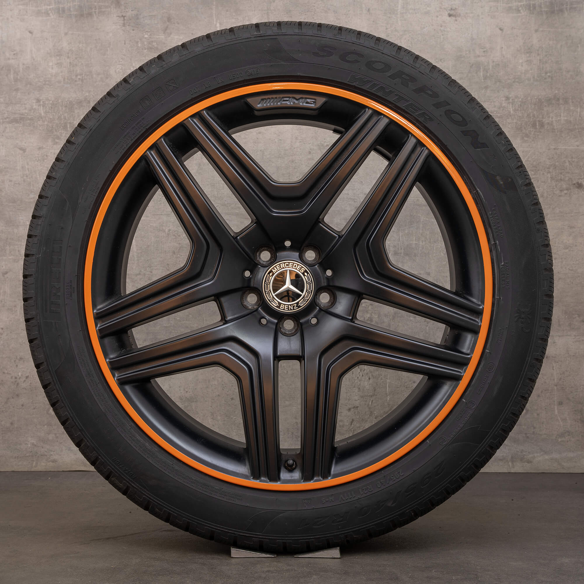 AMG 21 Zoll Mercedes GLE 63 63s W166 Winterräder Winterreifen 