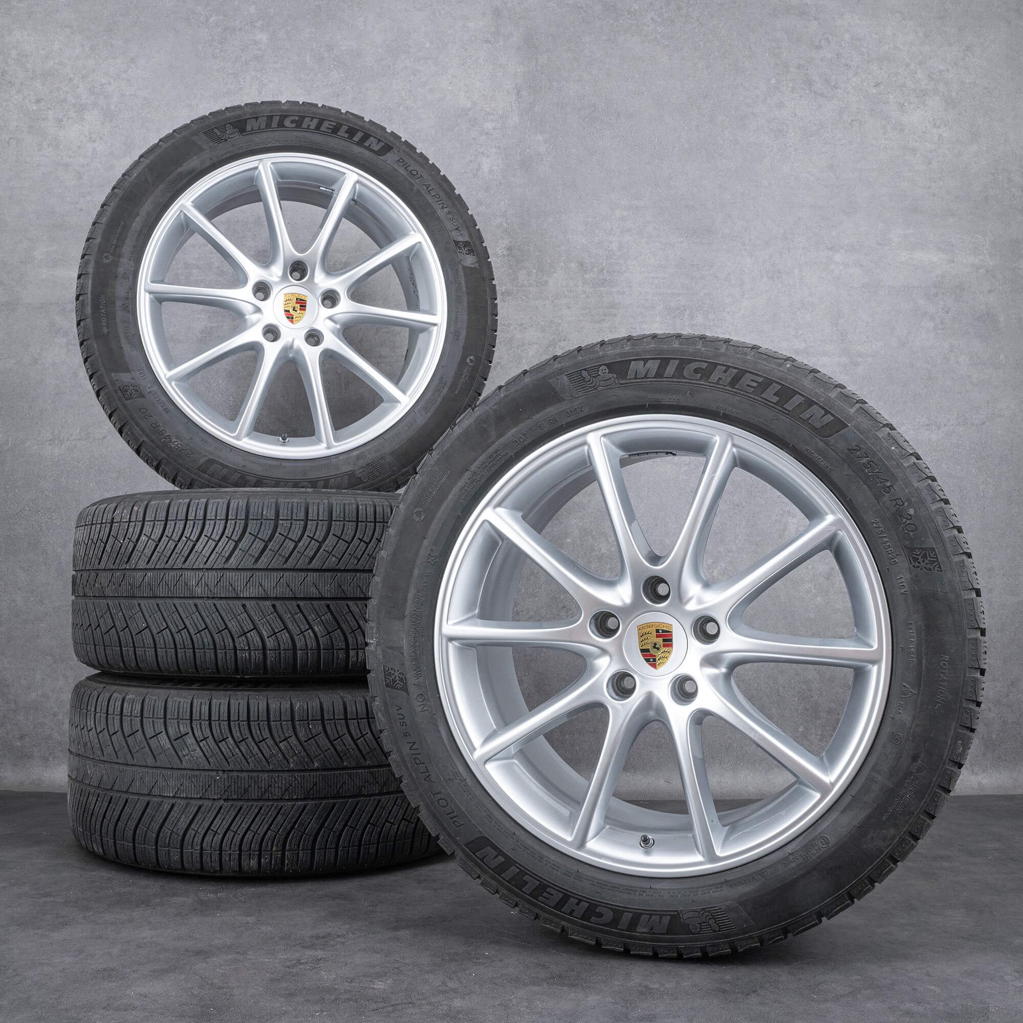 Original Porsche Cayenne Felgen 20 Zoll 9Y3 Winterräder Winterreifen Coupé