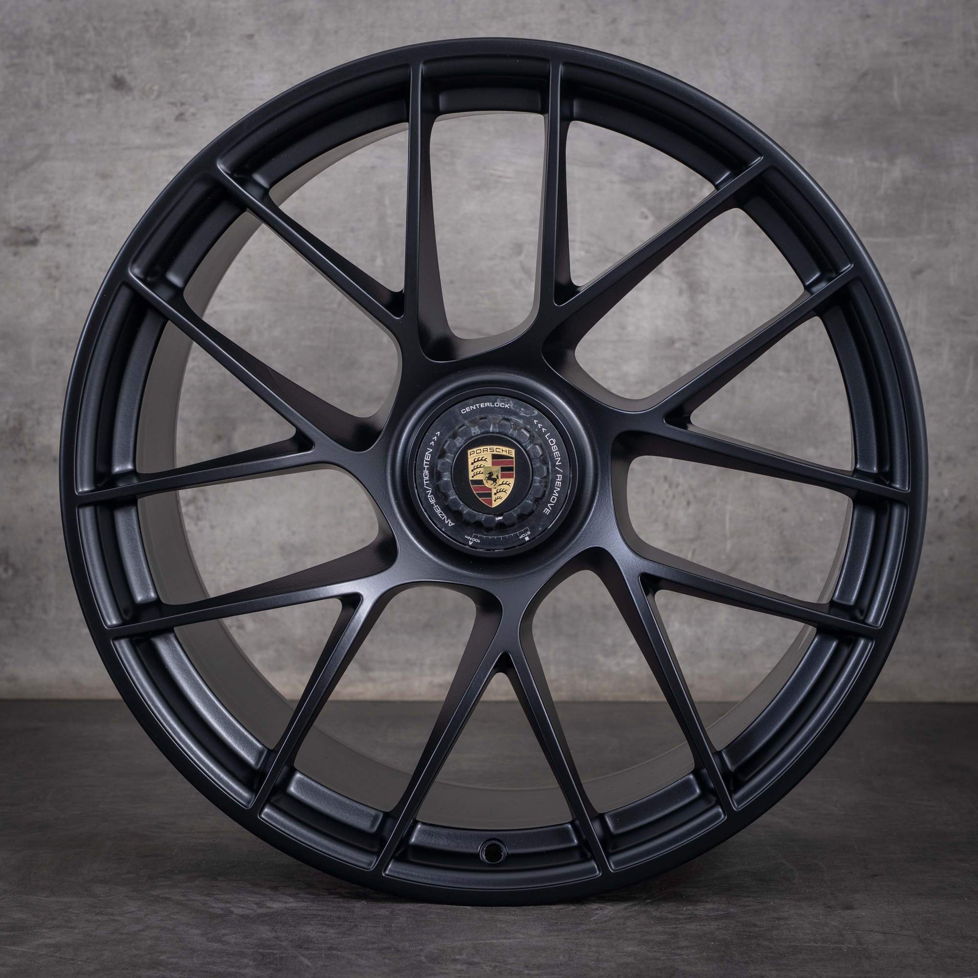 Alkuperäiset Porsche-vanteet 991 GTS 20 tuumaa 99136277101 alumiinivanteet 9913627210 mattamusta
