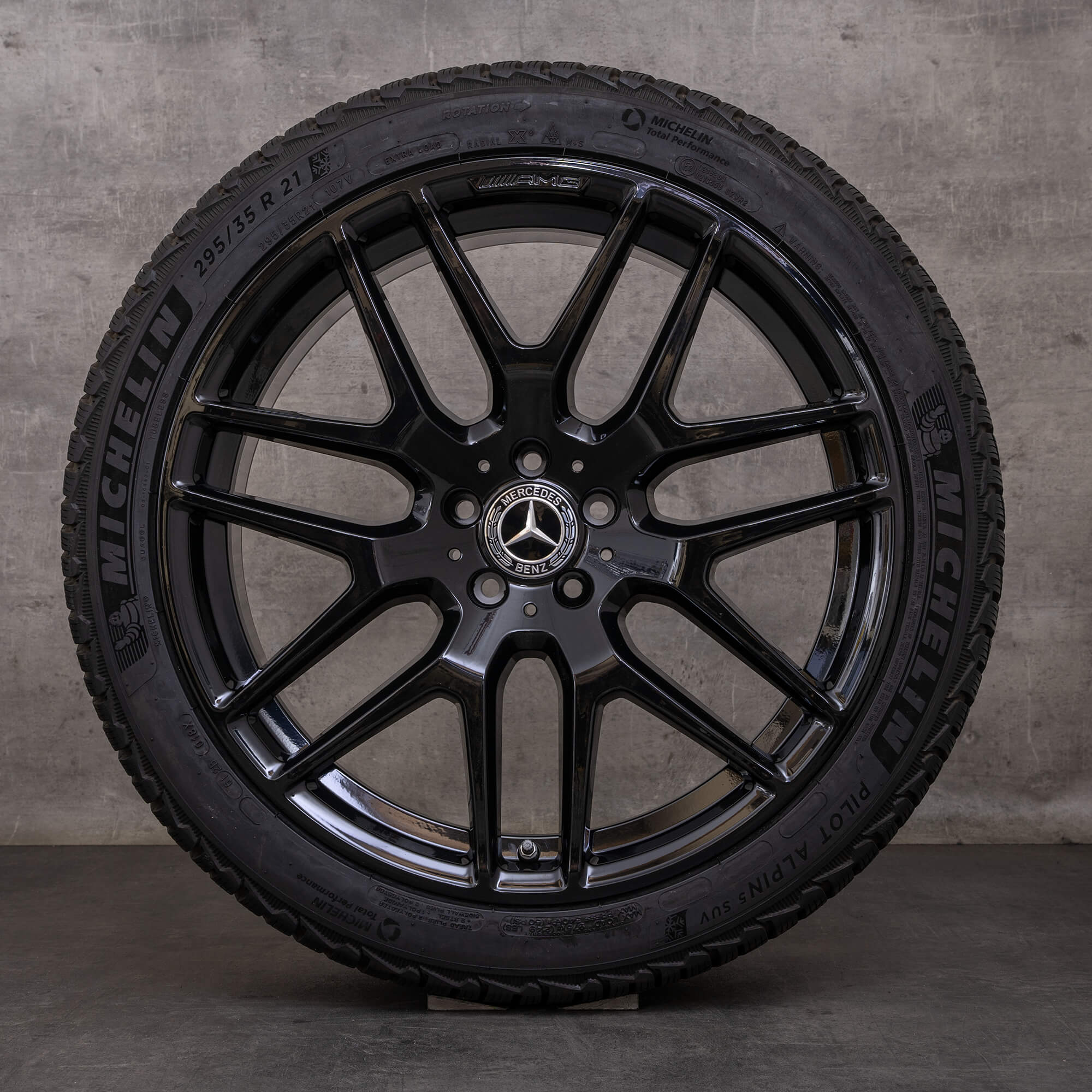 OEM Mercedes Benz GLE GLS 63 AMG snow tire packages 21 inch W166