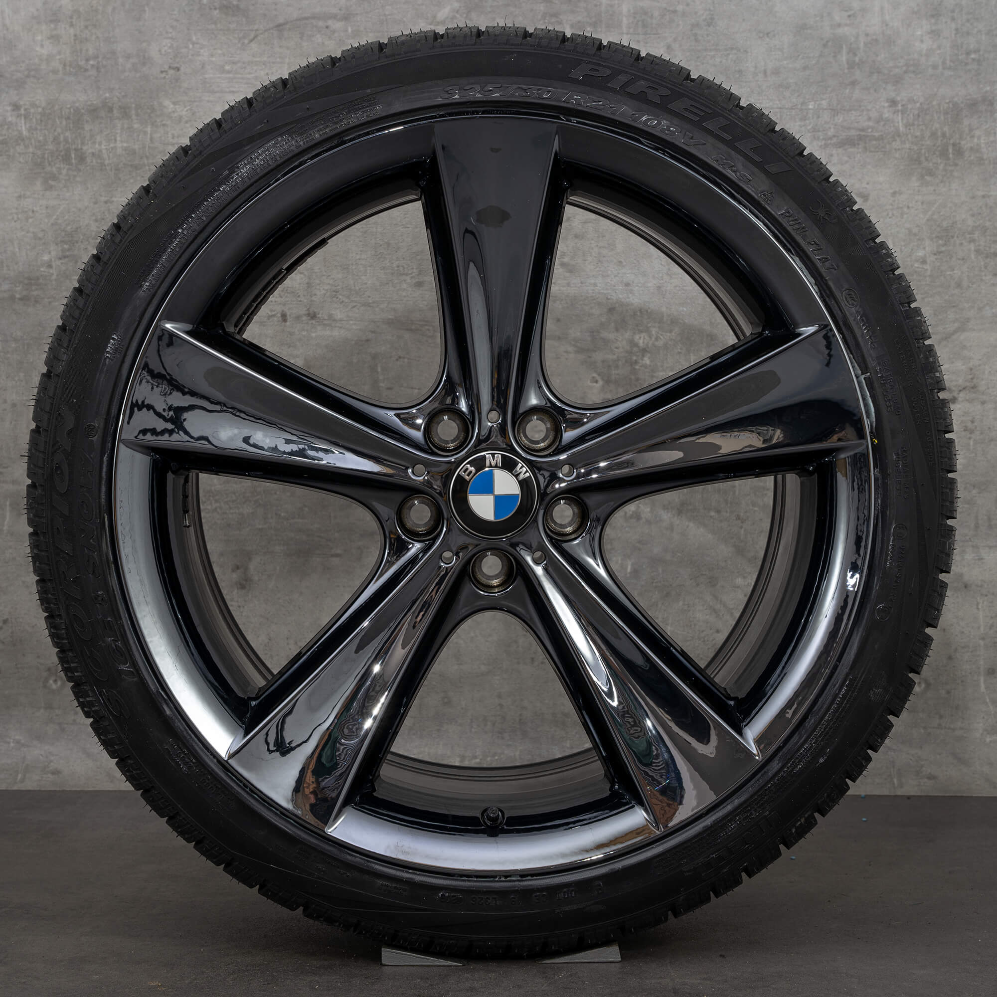 BMW 21 inch rims X6 E71 winter wheels 128 6859425 6859426 liquid