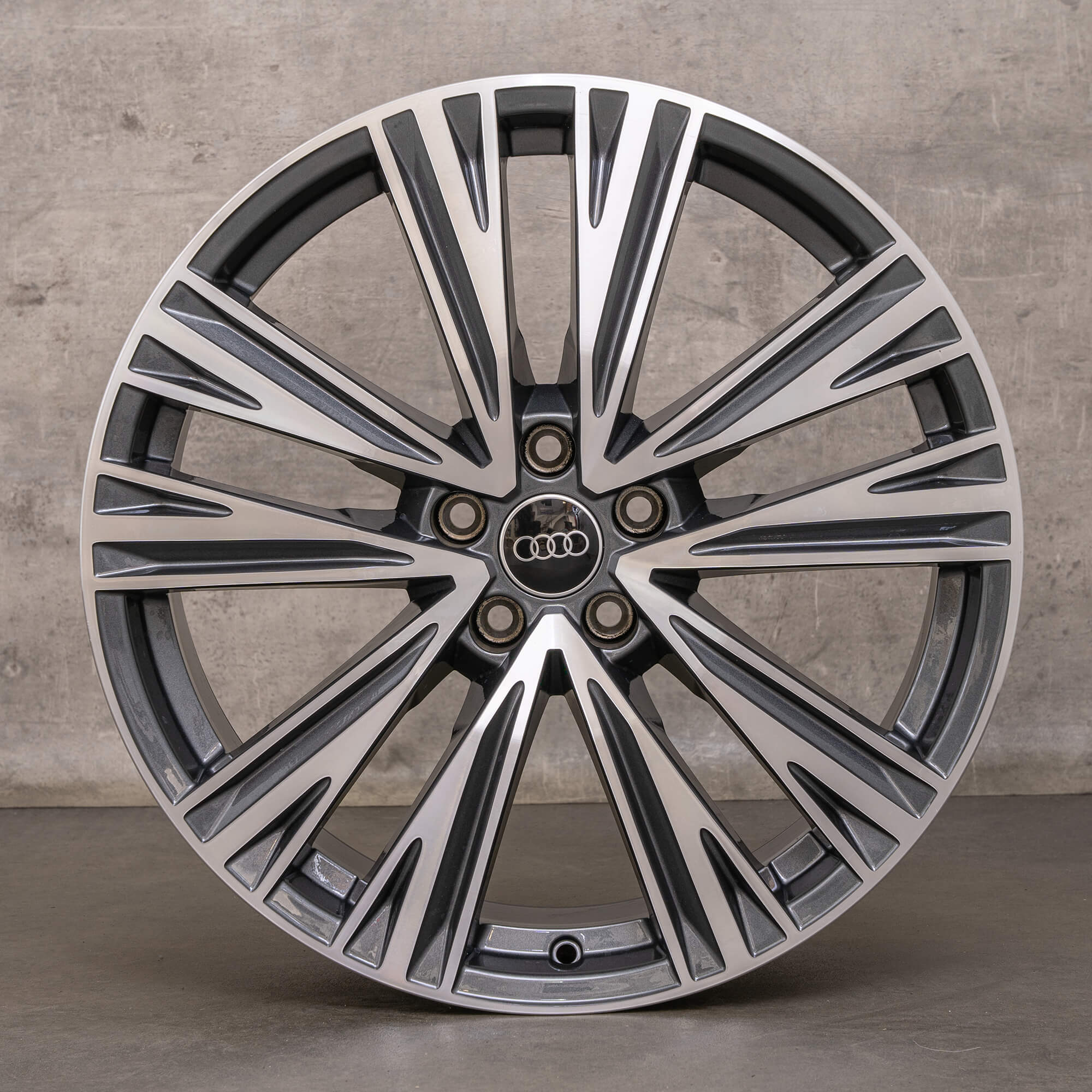 Original Audi A6 S6 Jantes 20 pouces 4K C8 4K0601025J anthracite brillant