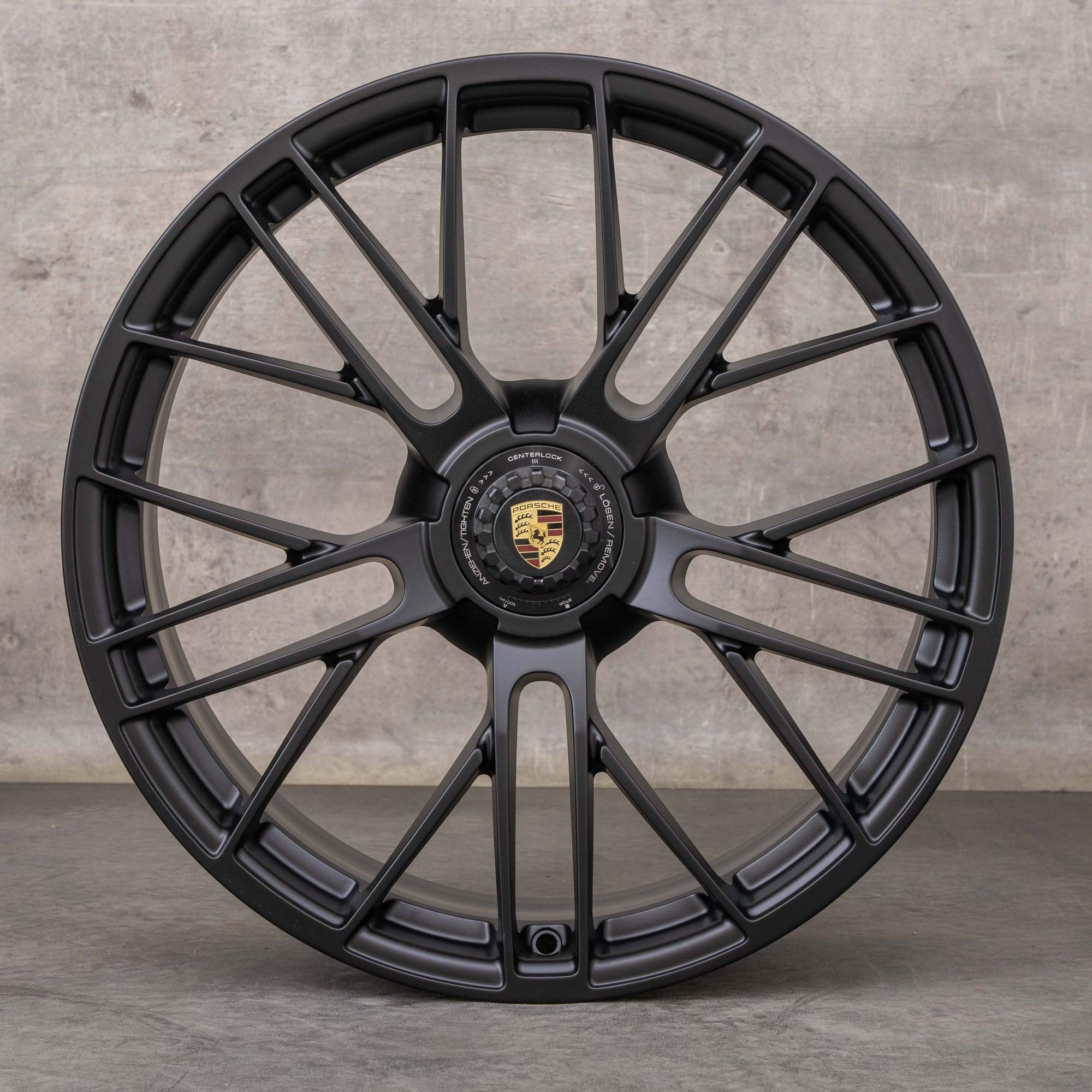 Oryginalne felgi Porsche 992 II 20 21 cali Turbo S 992601025GN 992601025HE czarny mat NOWOŚĆ