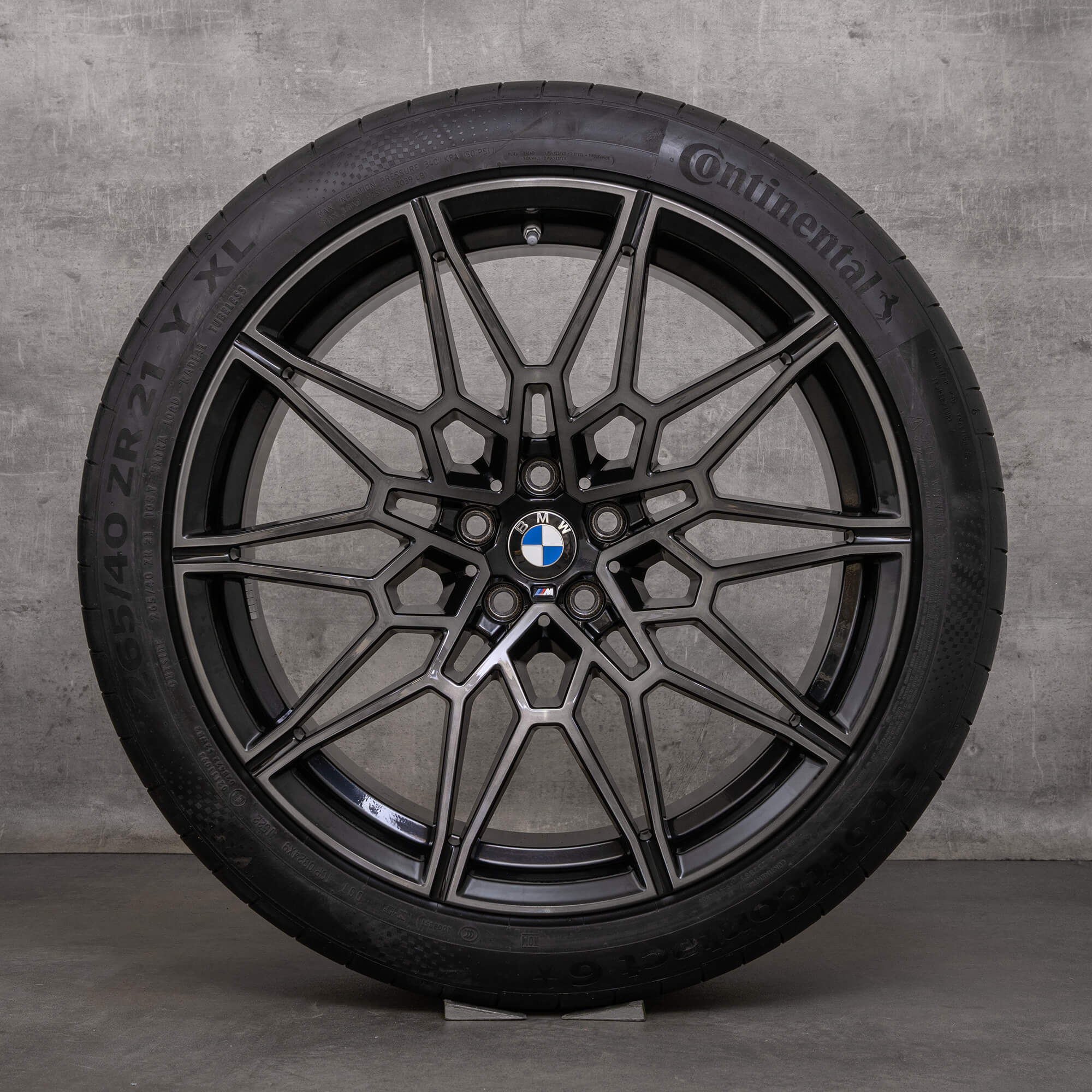Original BMW X3M X4M llantas 21 pulgadas F97 F98 de verano 892 M 9501476 9501479 negro