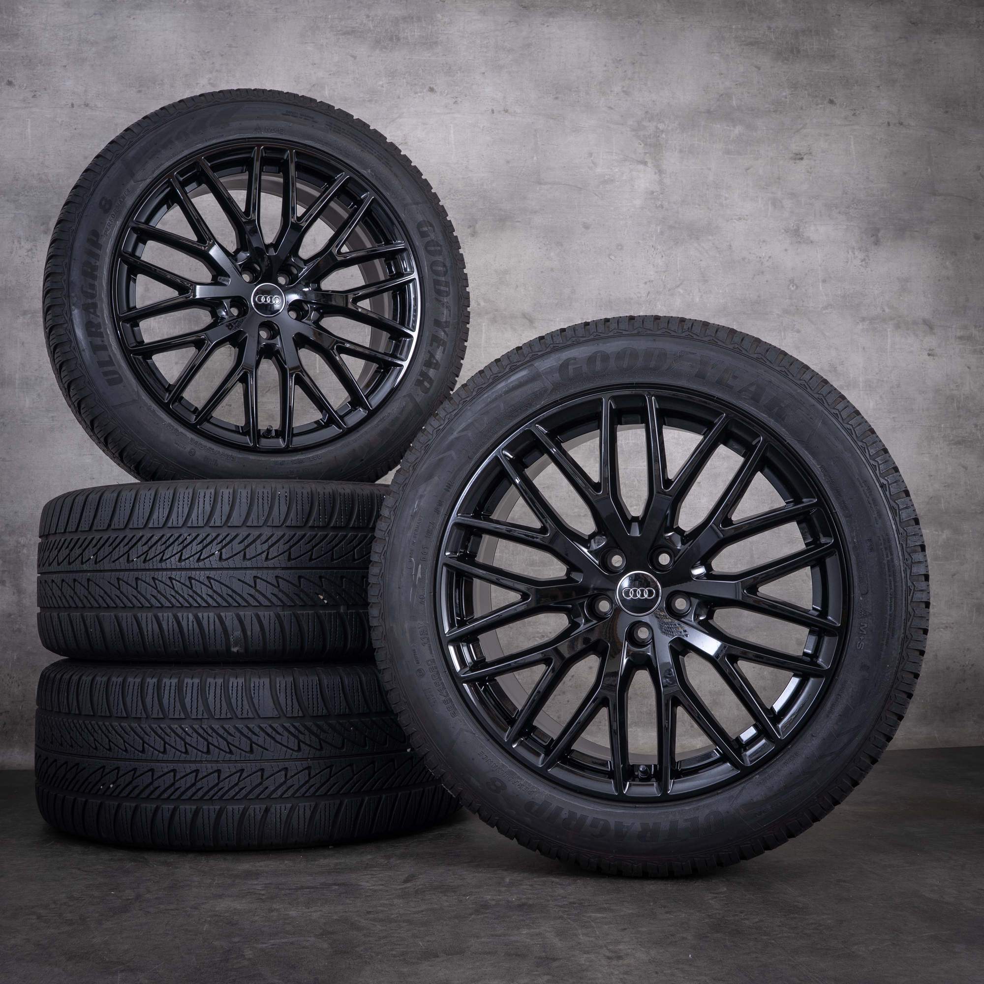 Original Audi Q7 SQ7 Winterräder 20 Zoll 4M Felgen 4M0601025Q schwarz glanz