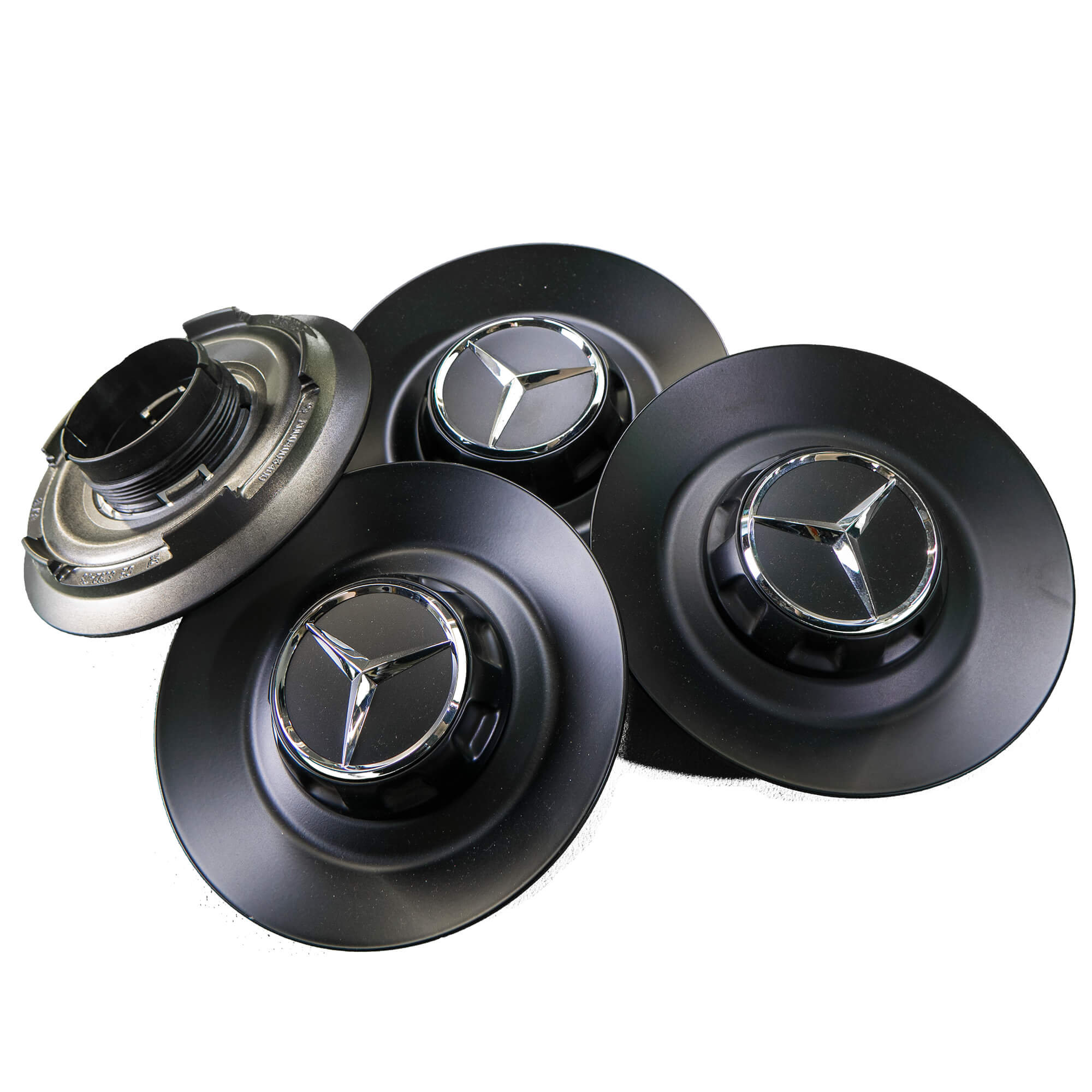 Tampa do aro da tampa cubo Mercedes GLC63 AMG GT C63 E63 CLS 63 de rosca