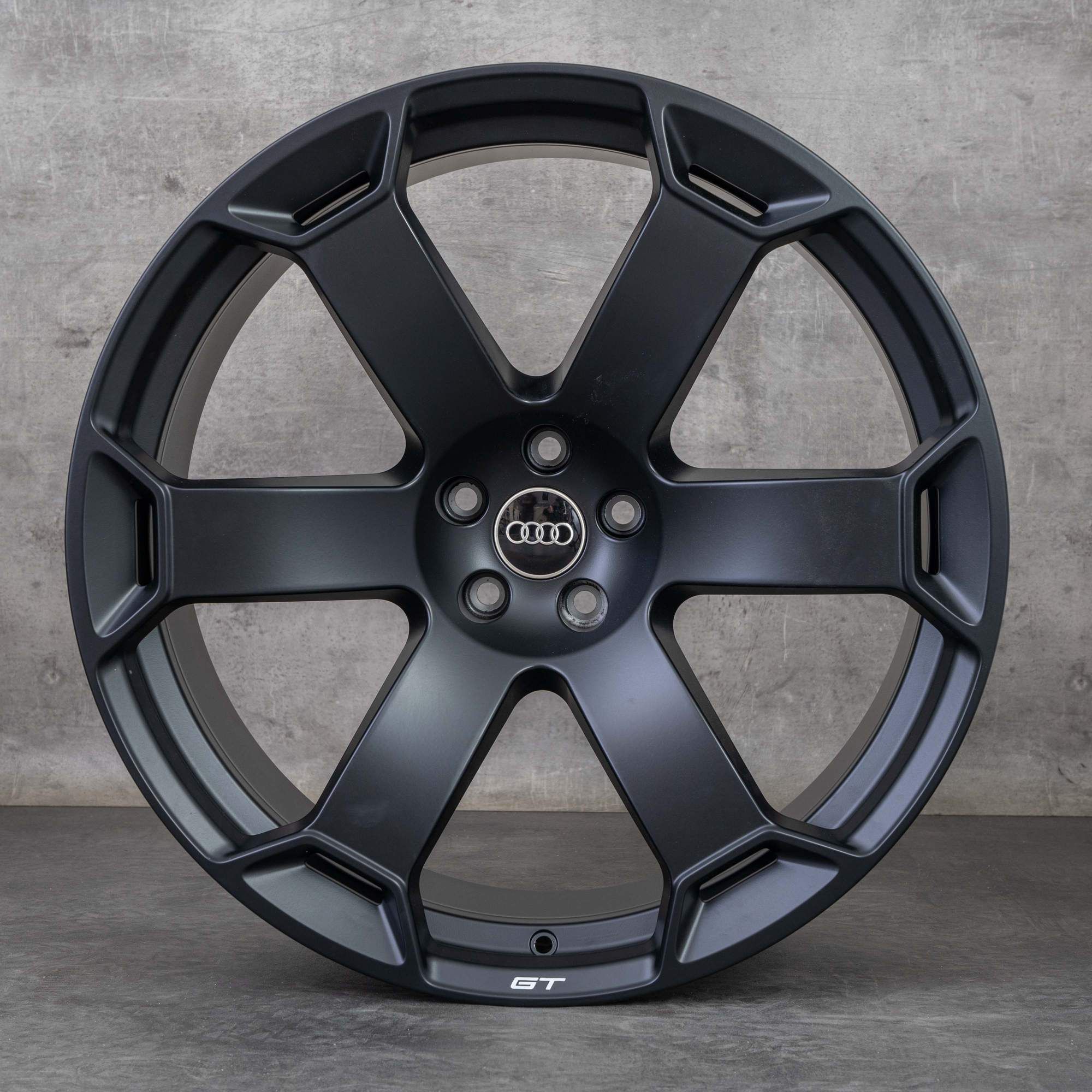 Oem Audi RS6 RS7 GT jantes 22 pouces 4K C8 pneus été rétro 4K0601025EB noir mat