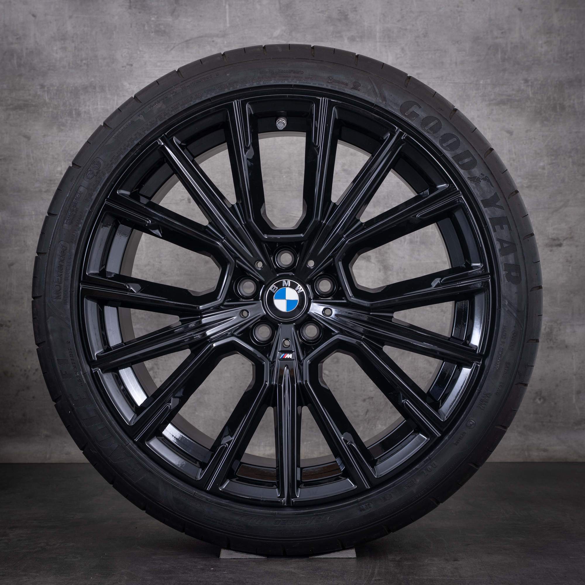 OEM BMW 6 Series 7 Series winter wheels 20inch G32 GT Gran Turismo G11 G12 rims Styling 817 M 8745914 8745915 gloss black
