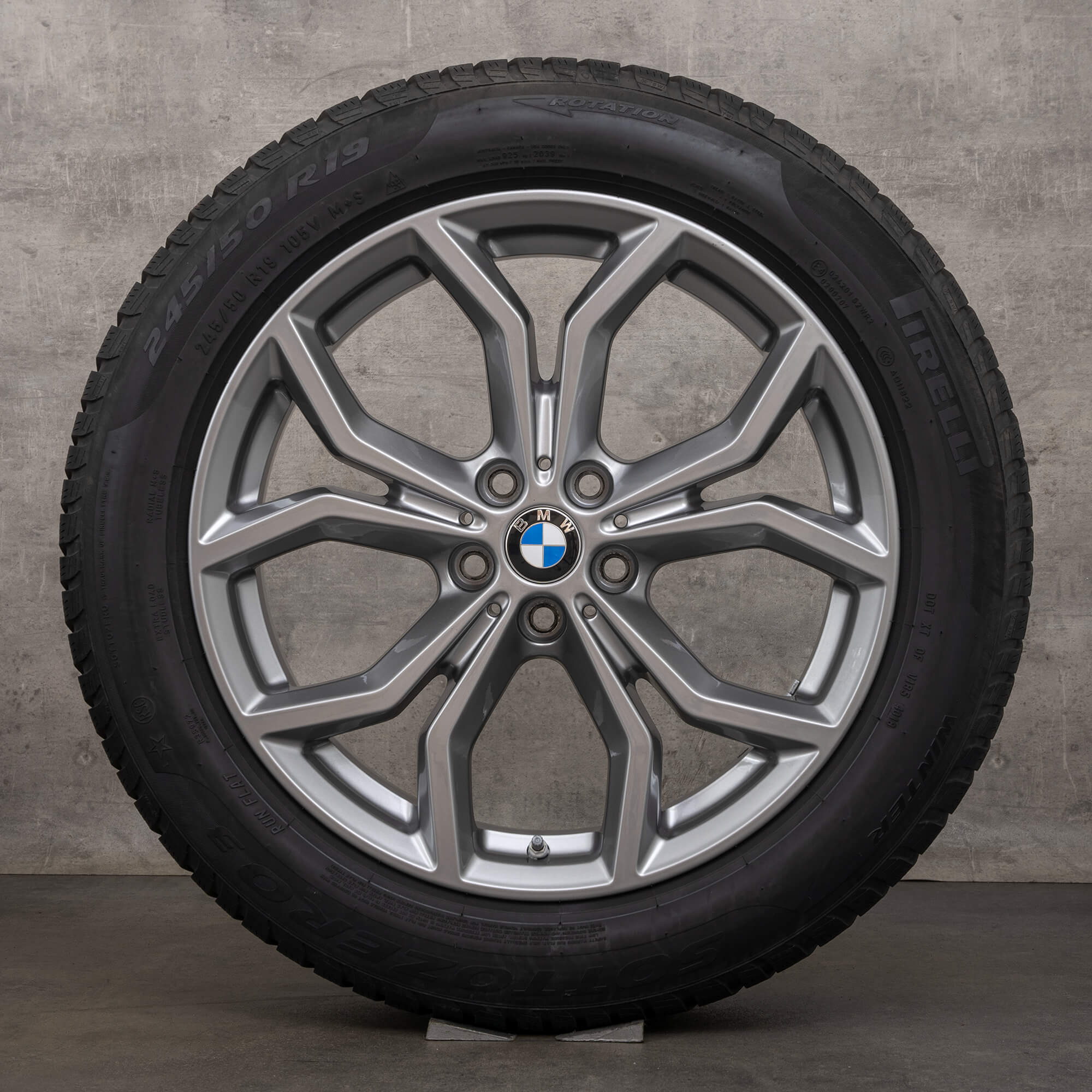BMW X3 G01 X04 G02 Winterreifen 19 Zoll Felgen 6877328 Winterräder 