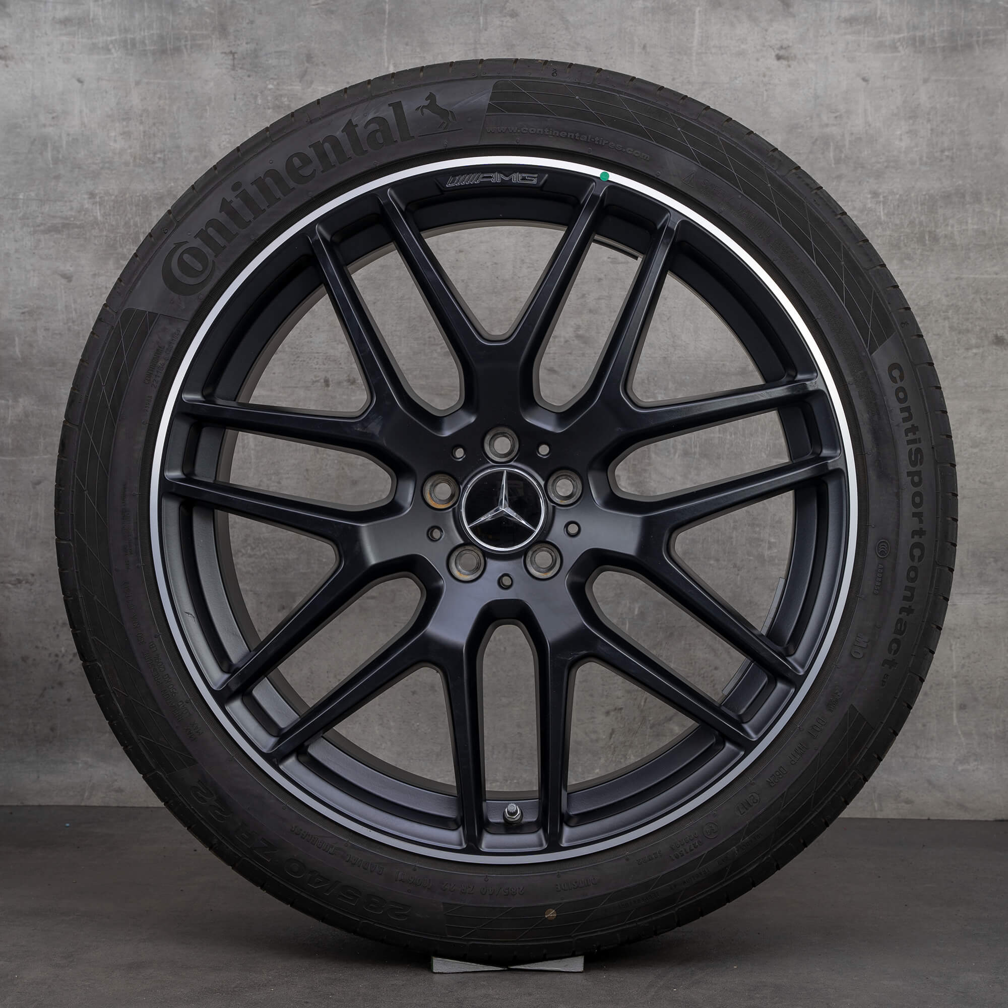 Jantes AMG 22 pouces Pneus été Mercedes Benz GLE63 GLE 63S Coupé C292 W292