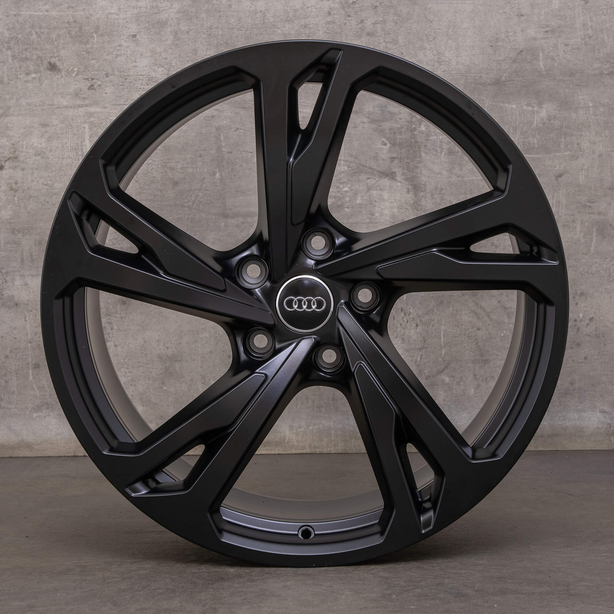 Originale Audi e-tron GT felger 20 tommer FW Gran Turismo Quattro 4J3601025AN 4J3601025AM svart satinfinish