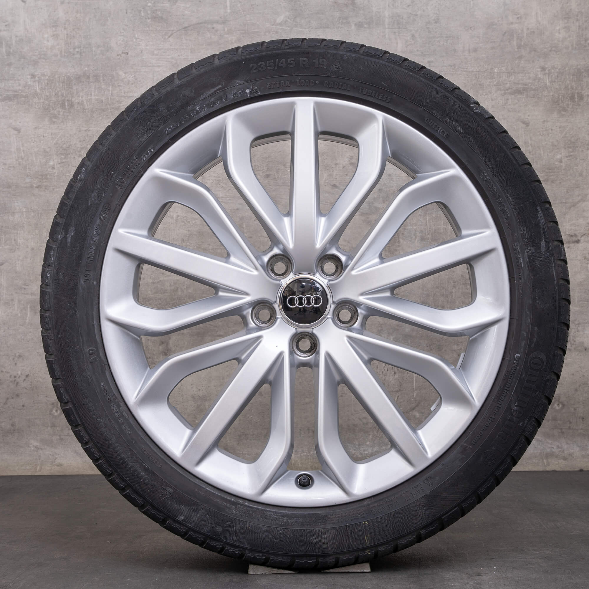 Original Audi A6 S6 Winterräder 19 Zoll 4G C7 Felgen 4G0601025P silber