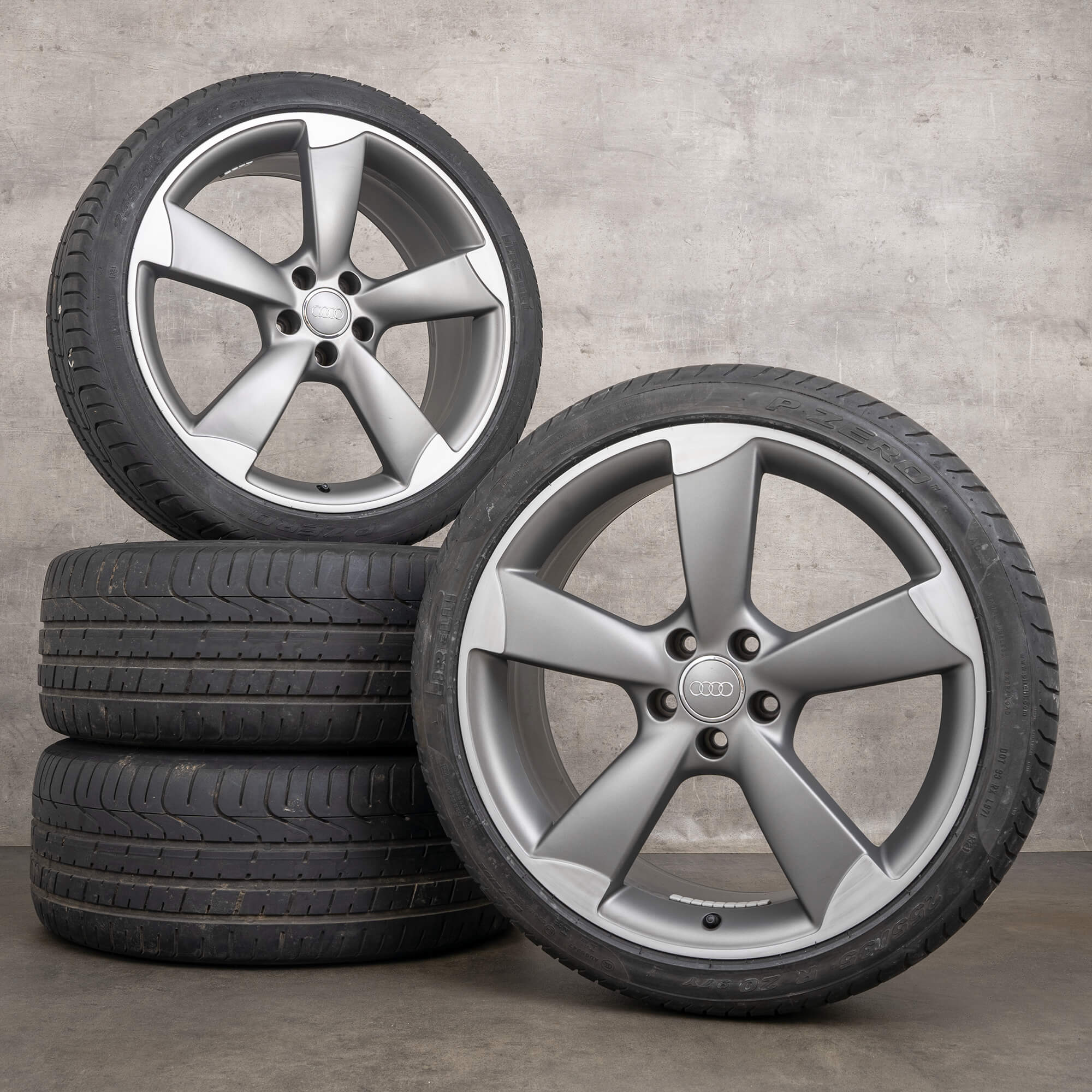 Audi A6 S6 4G C7 rotor opony letnie koła felgi 20 cali 4G0601025BP