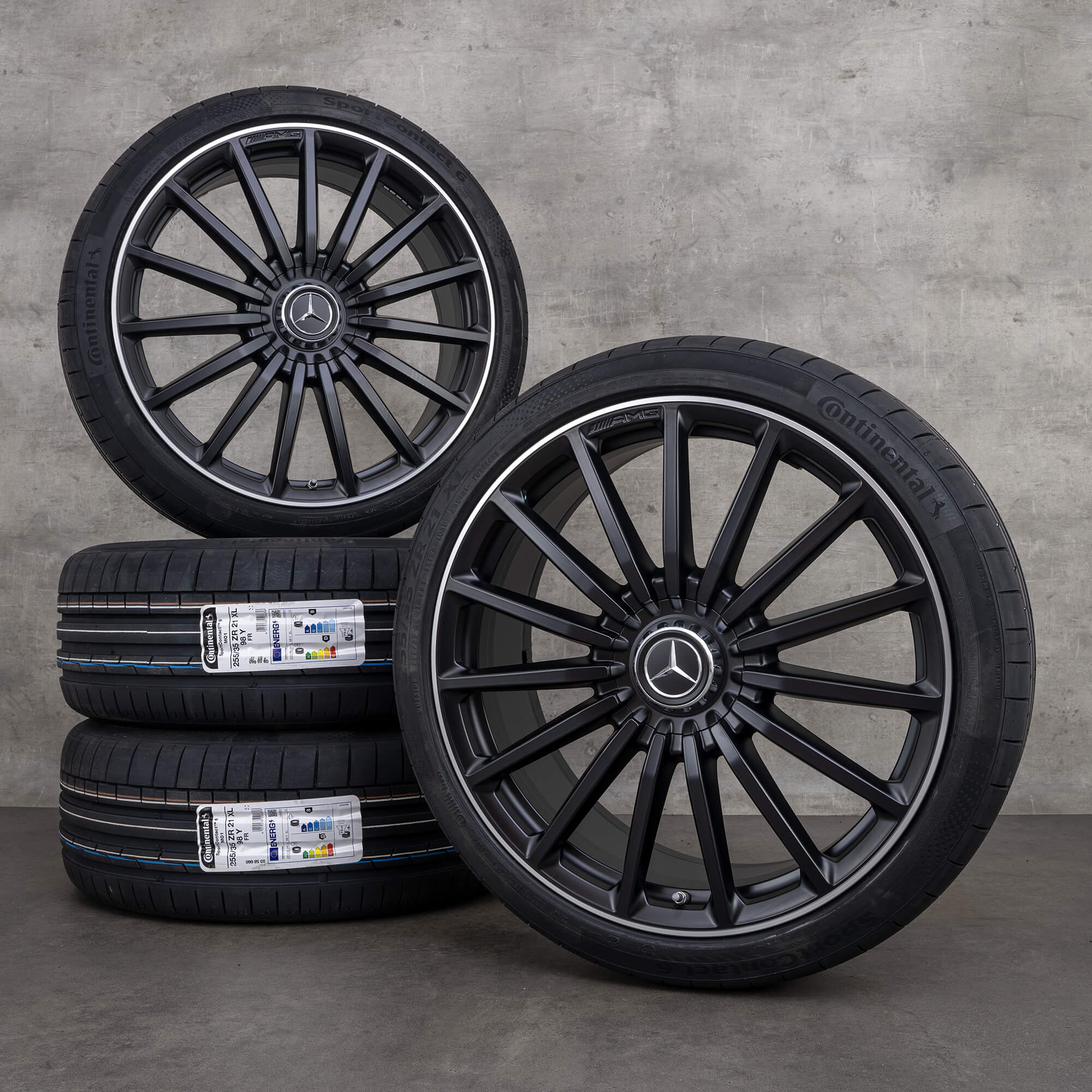 Jantes Mercedes AMG 21 pouces GLA35 GLA45 X247 H247 roues été pneus NEUF