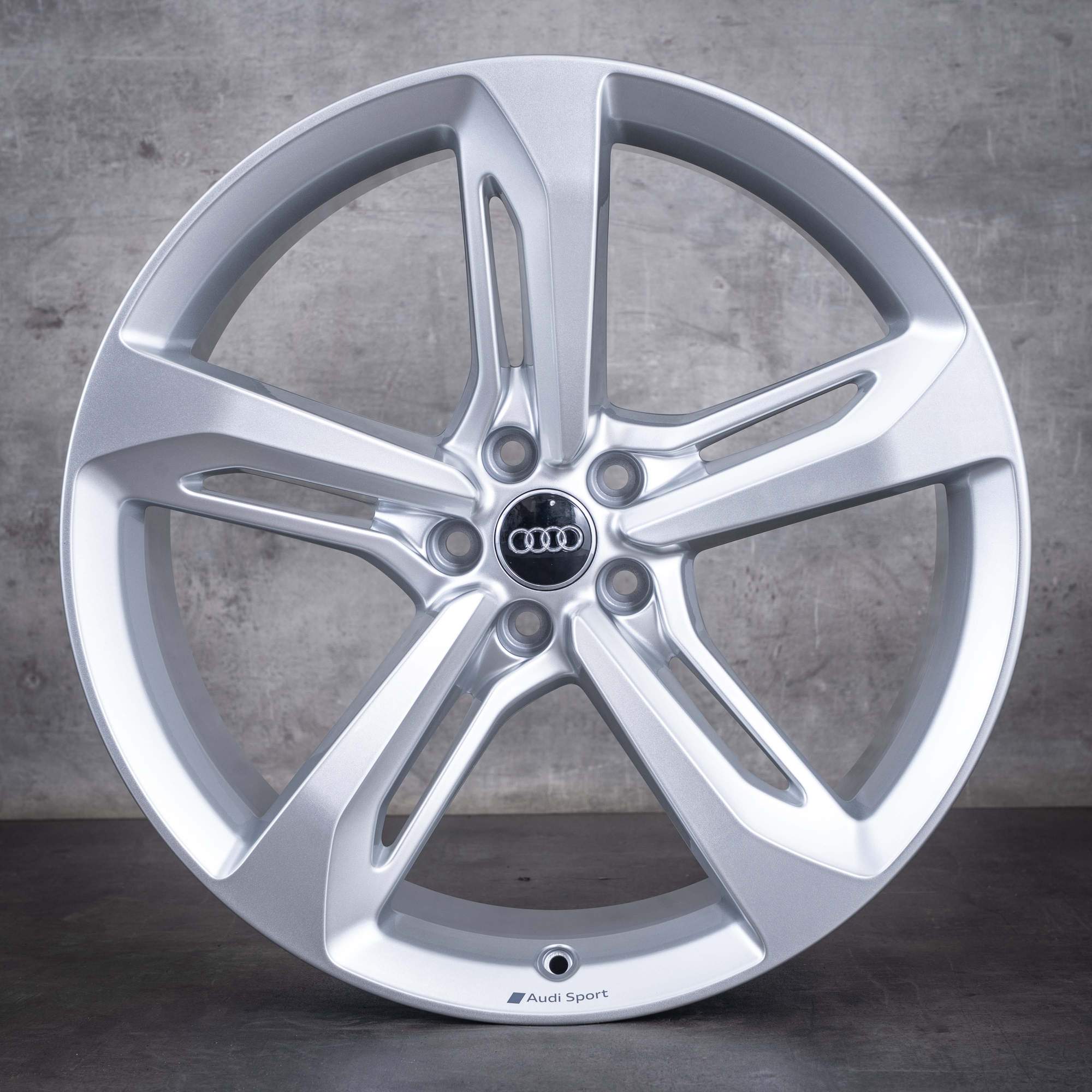 Original Audi Q7 SQ7 Felgen 21 Zoll 4M 4M0601025AA silber glanz NEU