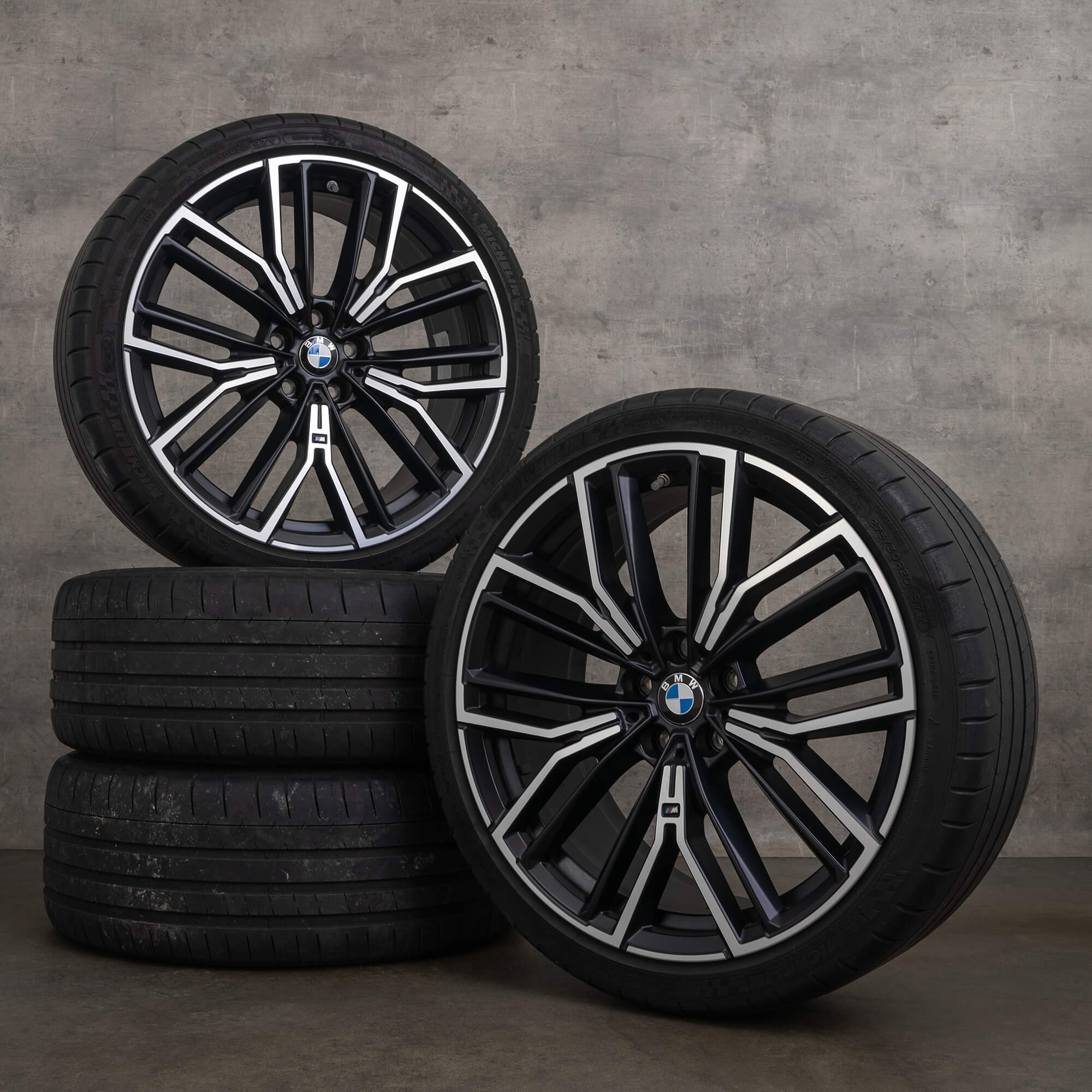 OEM BMW 5 Series winter wheels 20 inch G30 G31 rims Styling 846 M 