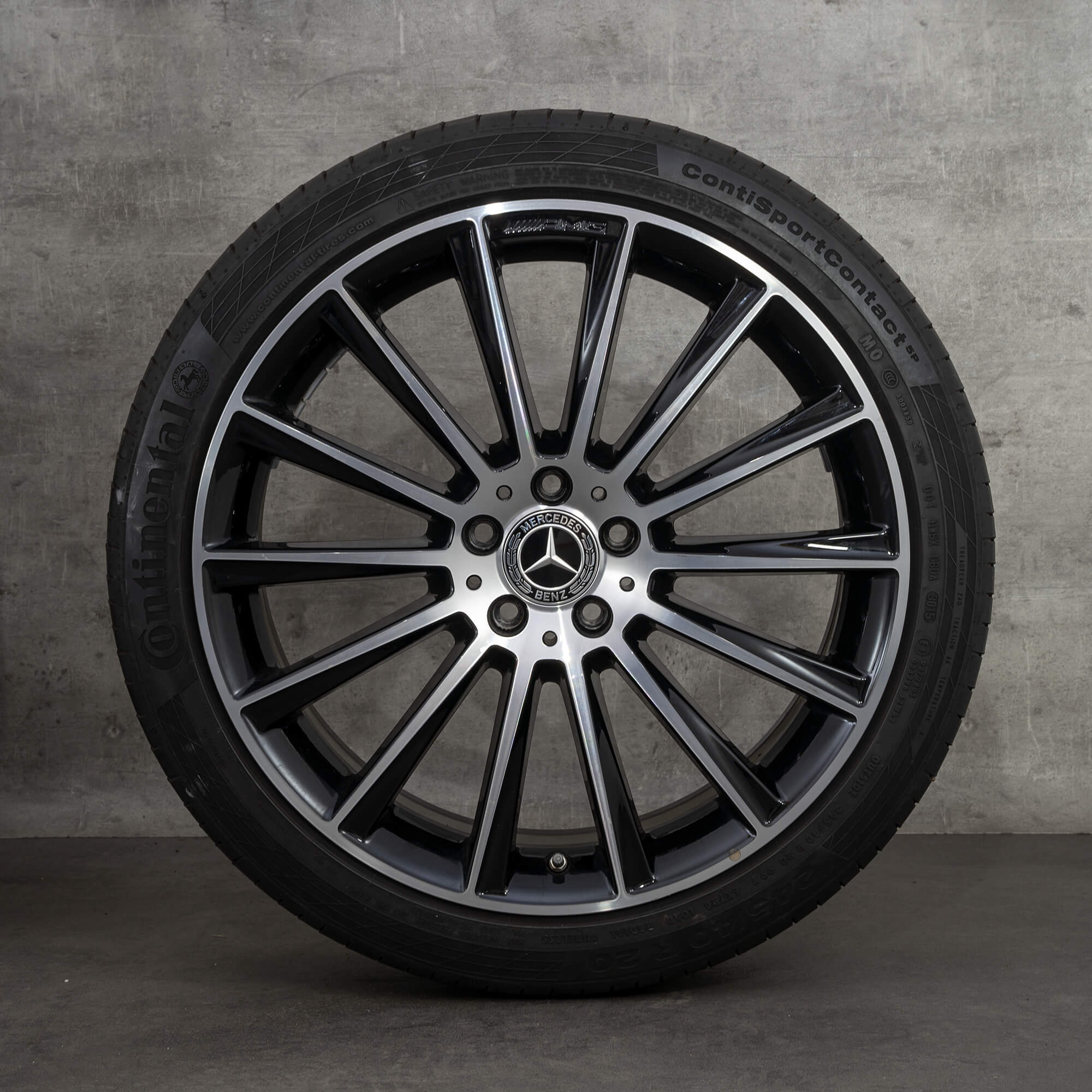 Mercedes 20 inch AMG rims S-Class W222 C217 A217 summer wheels summer tires