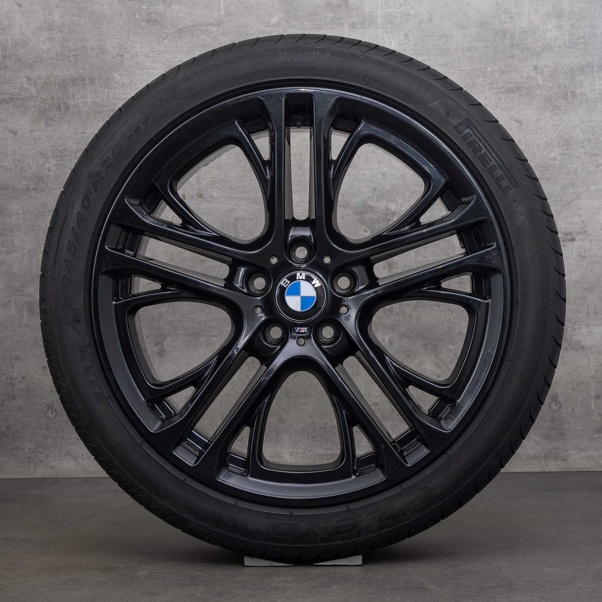 BMW X3 F25 X4 F26 zomerwielen 20 inch velgen 310 M zomerbanden 6787582 6787583