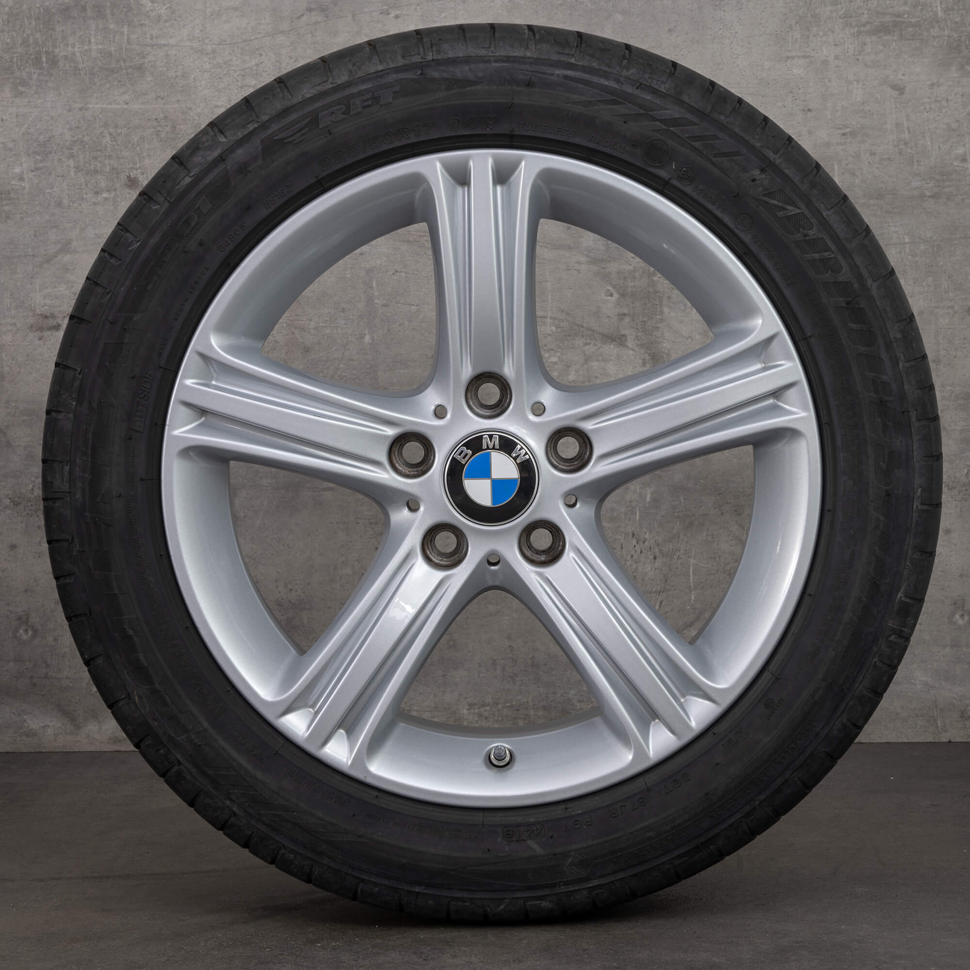 BMW 3 series F30 F31 4 F32 F33 summer wheels styling 393 17 inch rims tires