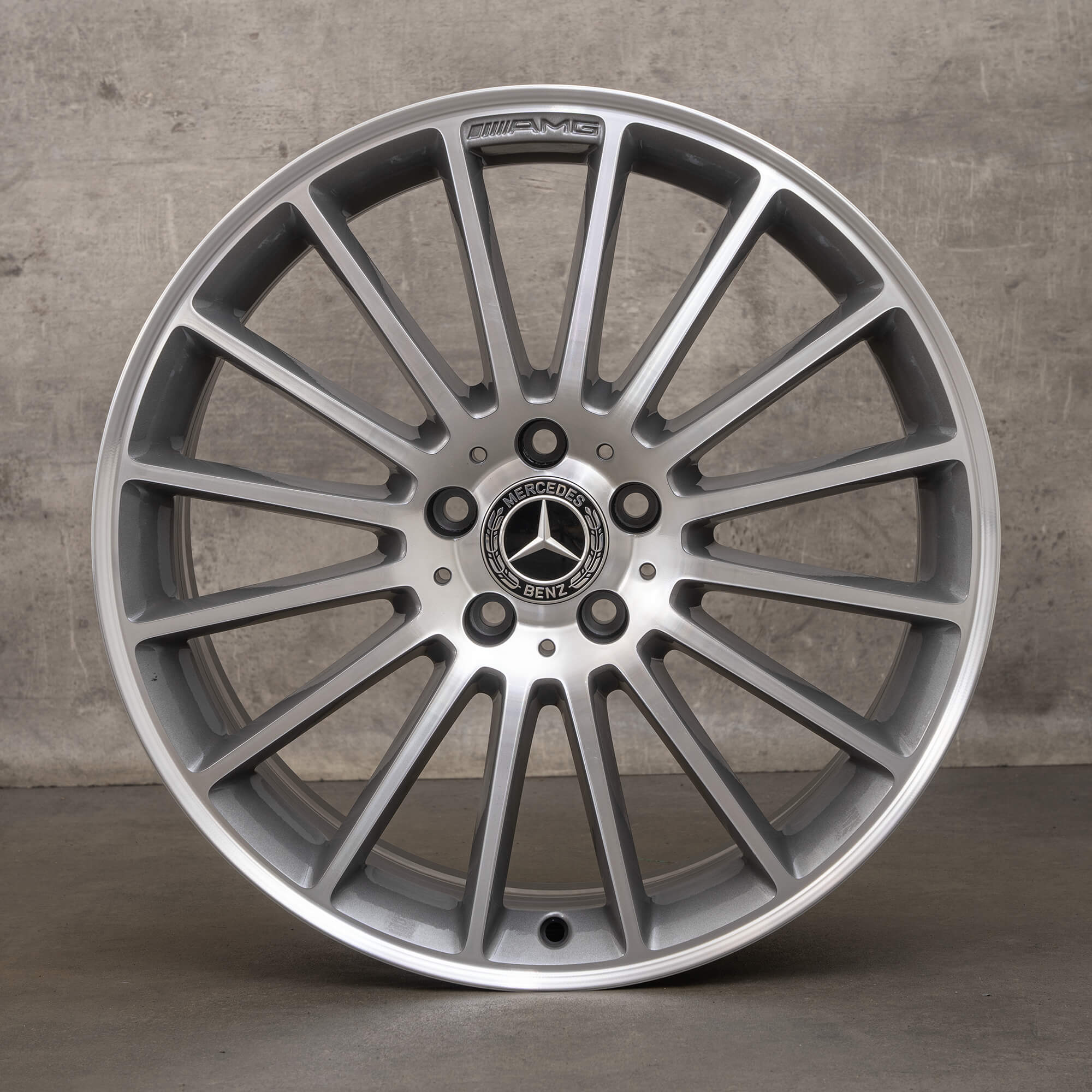 Original AMG Mercedes S Klasse W221 & CL C216 19 Zoll Felgen A2214012202