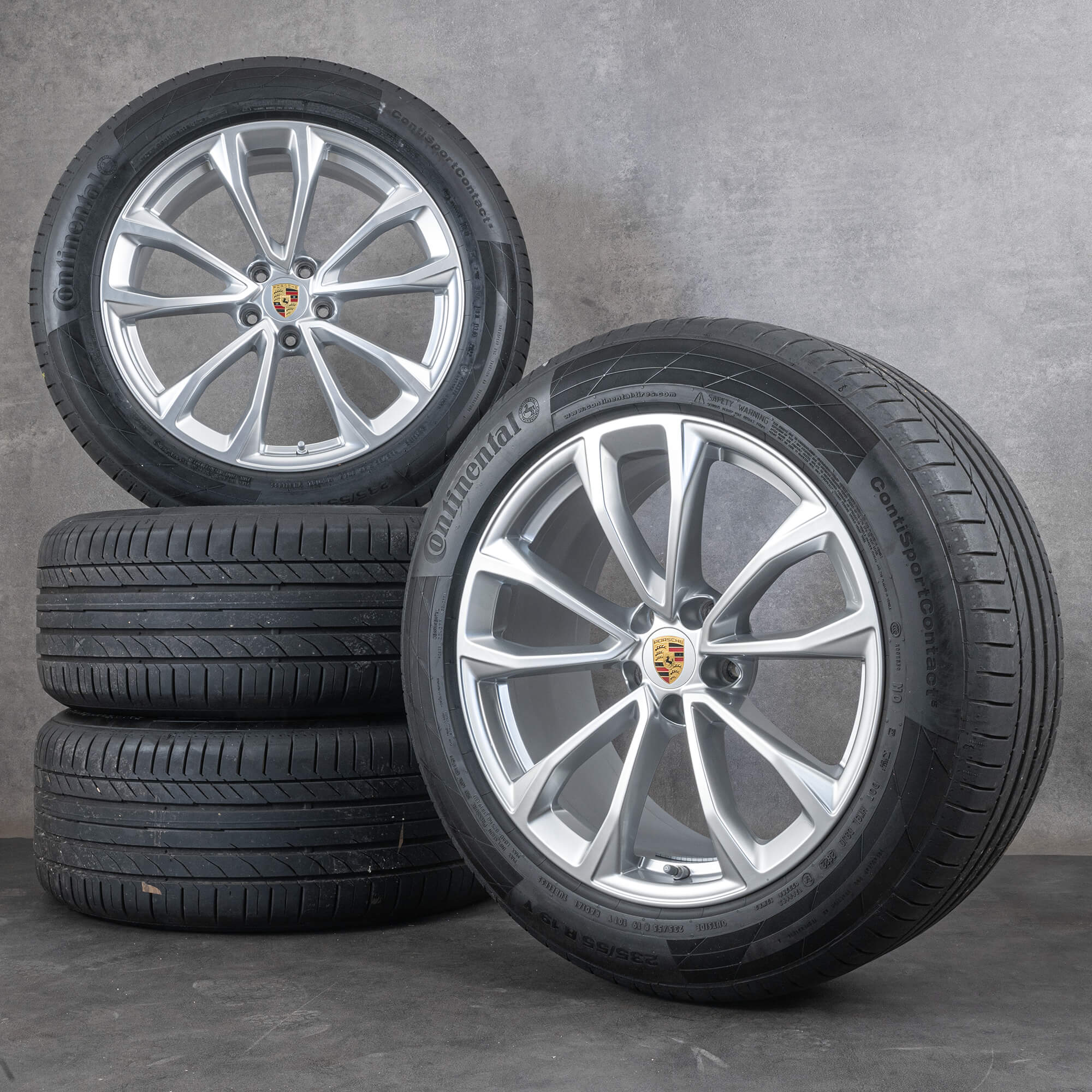 Original Porsche 19 Zoll Macan III Felgen 95B044650 Sommerräder Sommerreifen