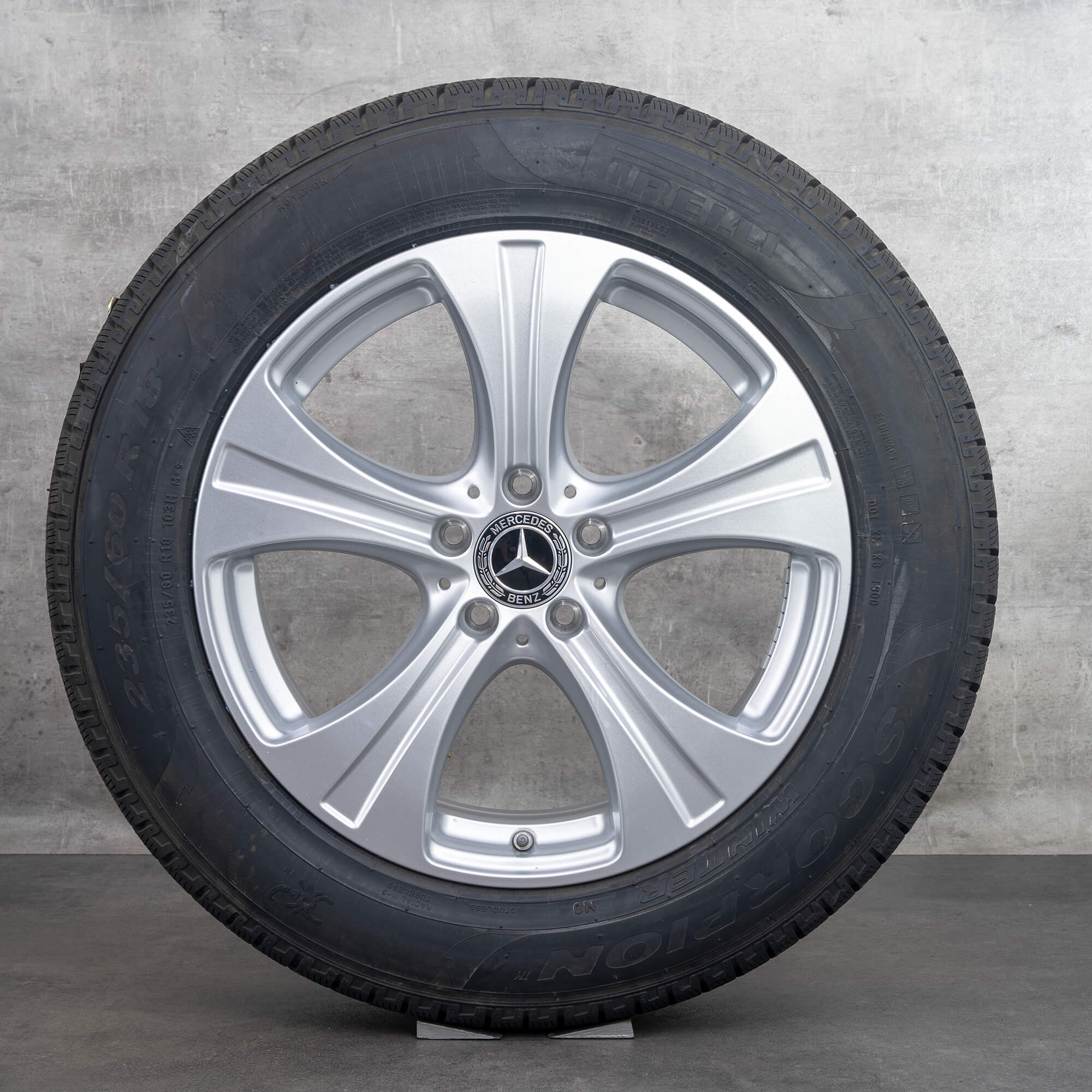 Mercedes 18 inch GLC X253 C253 roți OEM de iarnă anvelope NOU