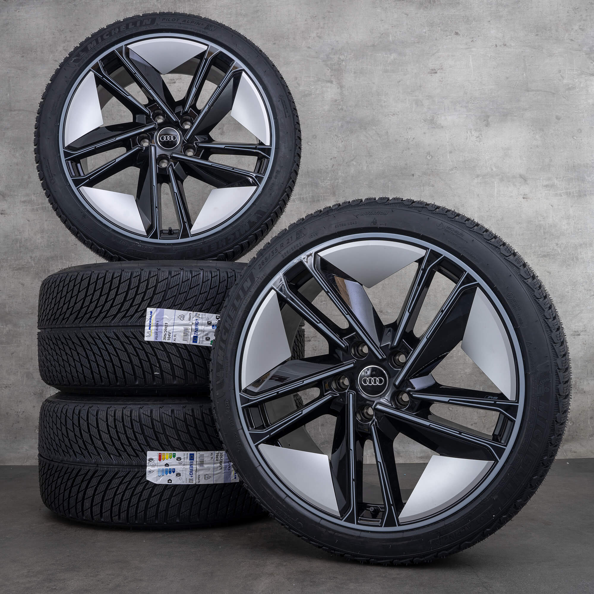 Audi 21 pouces jantes e-tron GT RS Quattro FW pneus d'hiver roues NOUVEAU