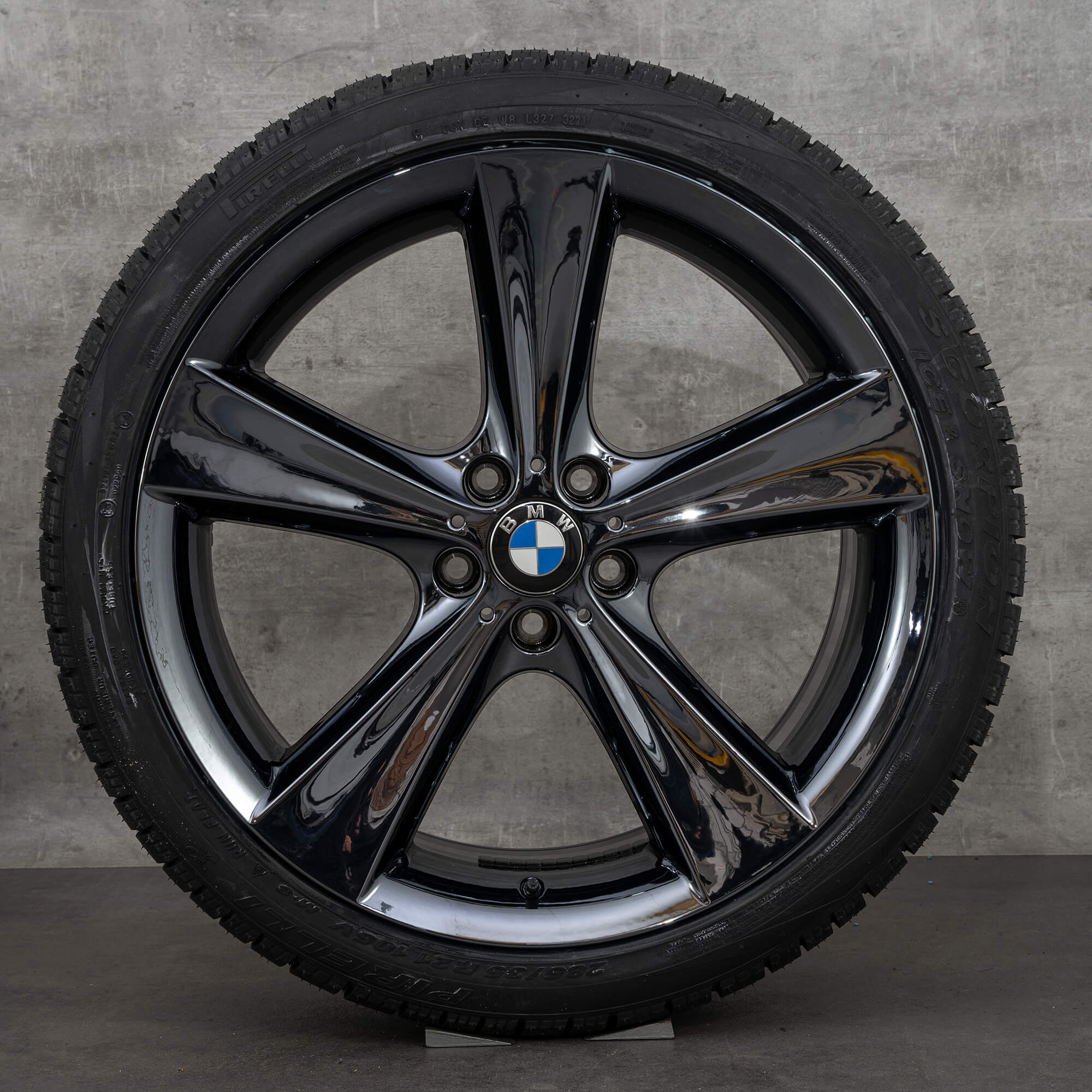 BMW 21 inch rims X6 E71 winter wheels 128 6859425 6859426 liquid