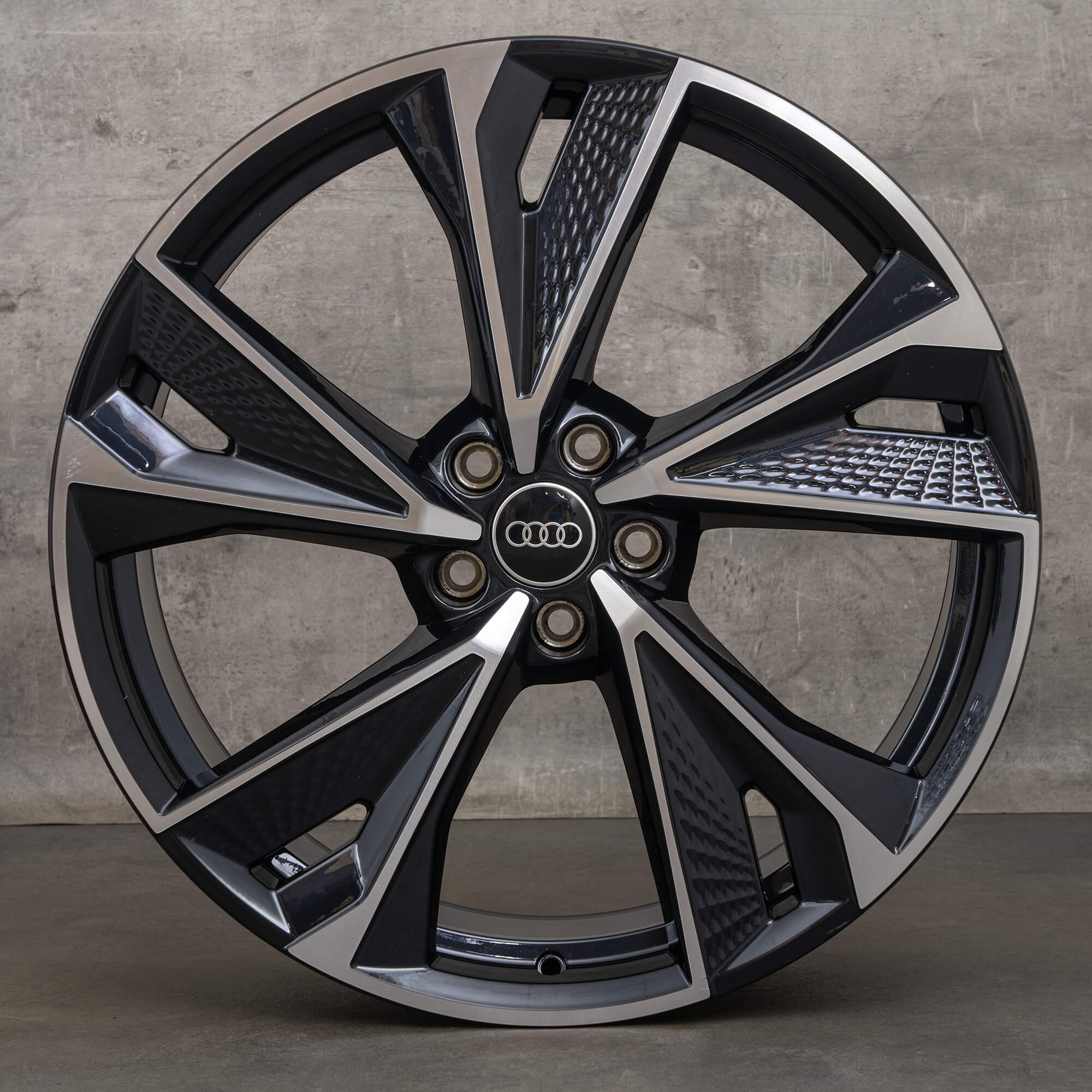 Audi A6 S6 4K C8 21 inch rims 4K0601025AS anthracite black glossy NEW