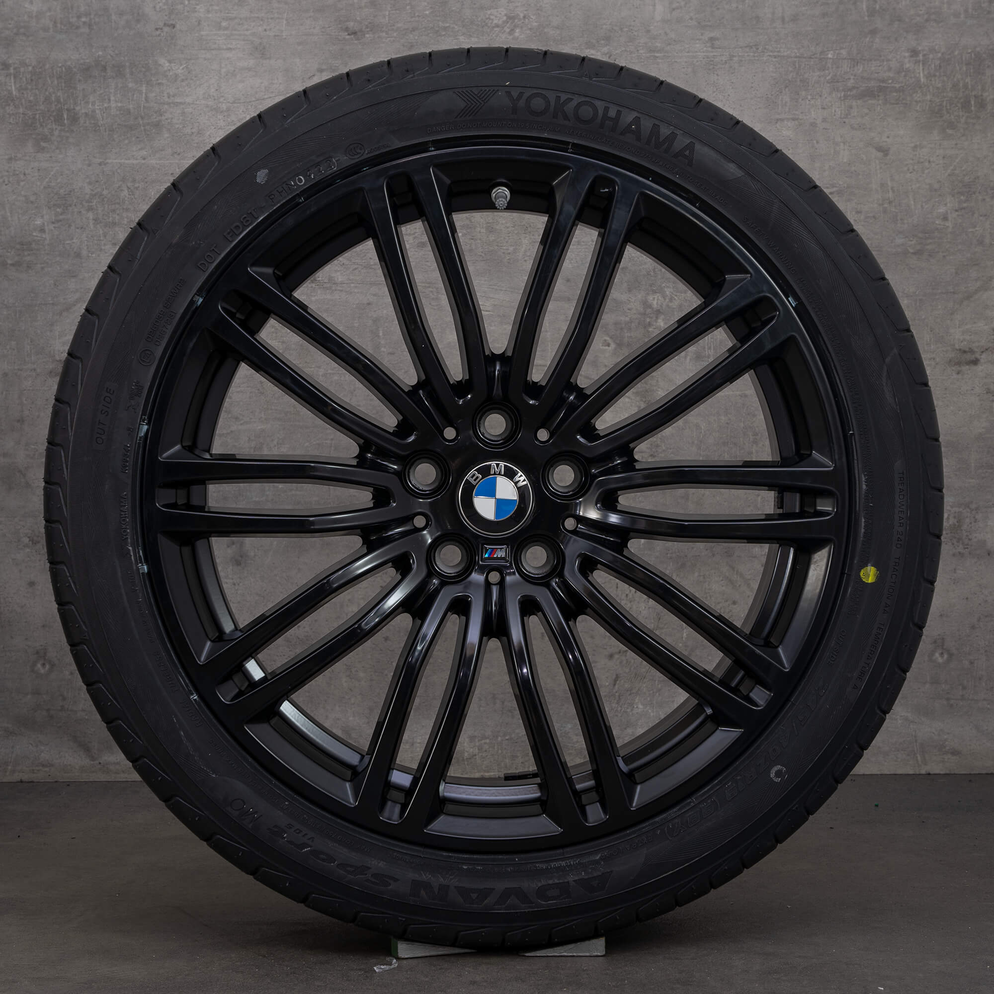 BMW 19 inch summer wheels 5 series G30 G31 tires rims styling 664 M NEW