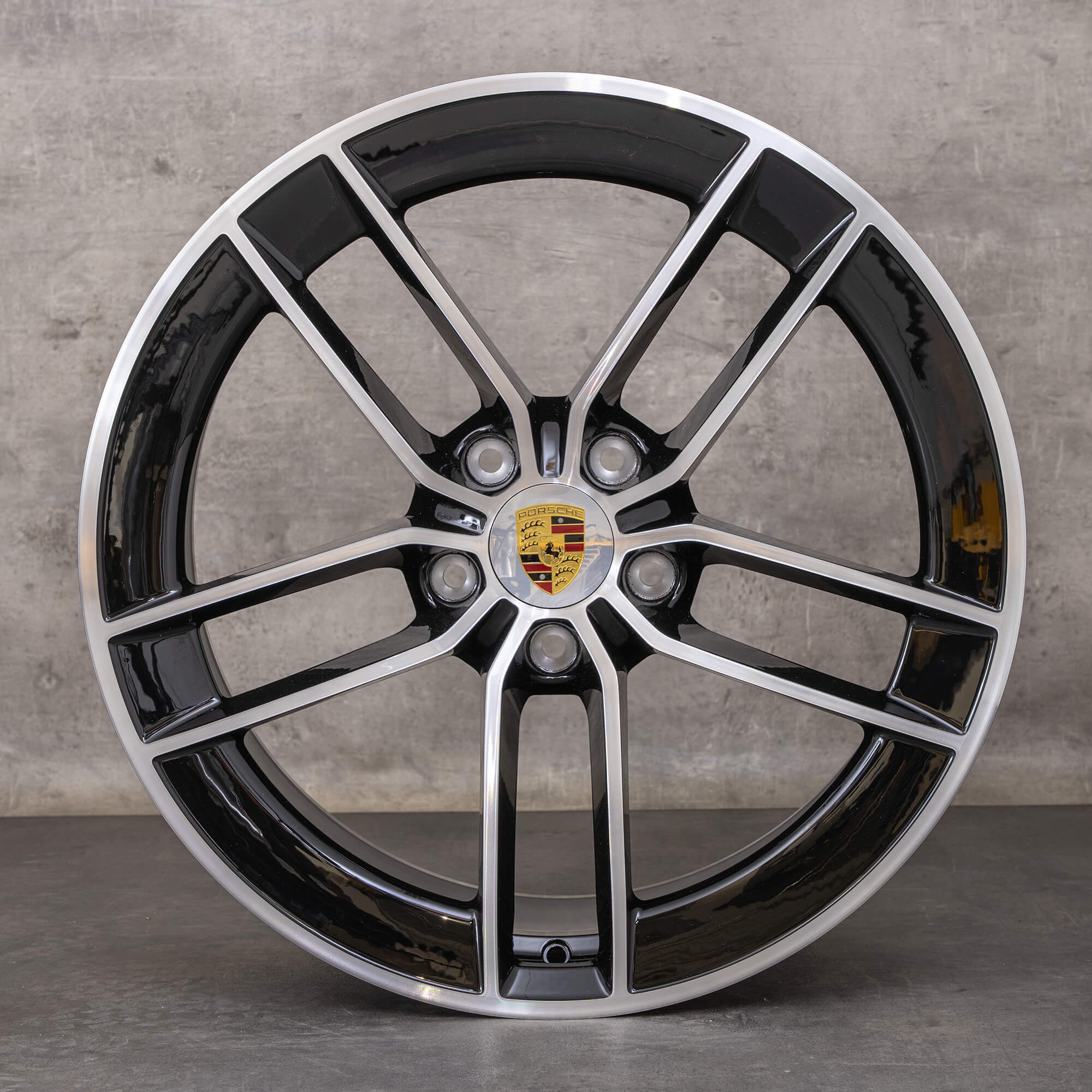 Original Porsche 911 Winterräder 20 21 Zoll 992 II Felgen 992601025ET 992601025GG schwarz glanz NEU