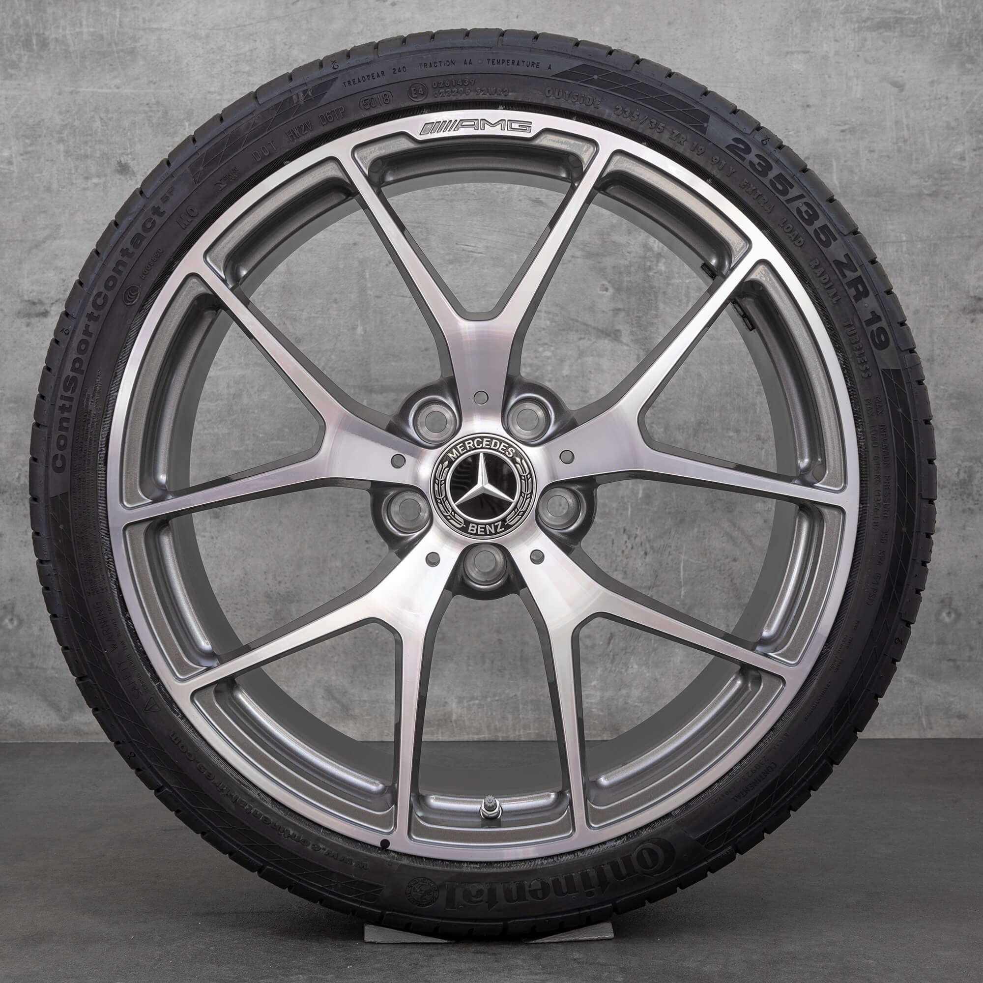 Original AMG Mercedes A45 W176 CLA 45 W117 507 Edition 19 Zoll Felgen
