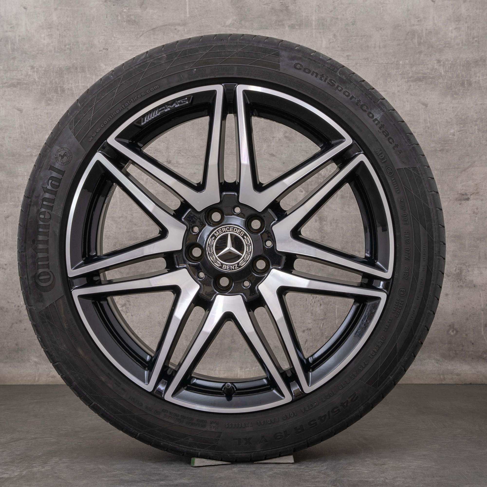 OEM Mercedes-Benz V-Class AMG rims 19 inch 447 summer wheels ...