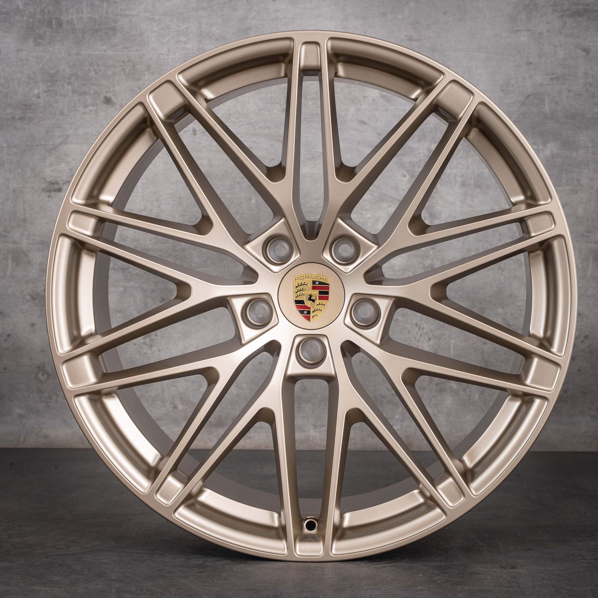 OEM Porsche Macan electric winter wheels 22inch H2 4 S GTS Turbo rims 95C601025AD 95C601025AE RS Spyder Design Neodyme Matte NEW