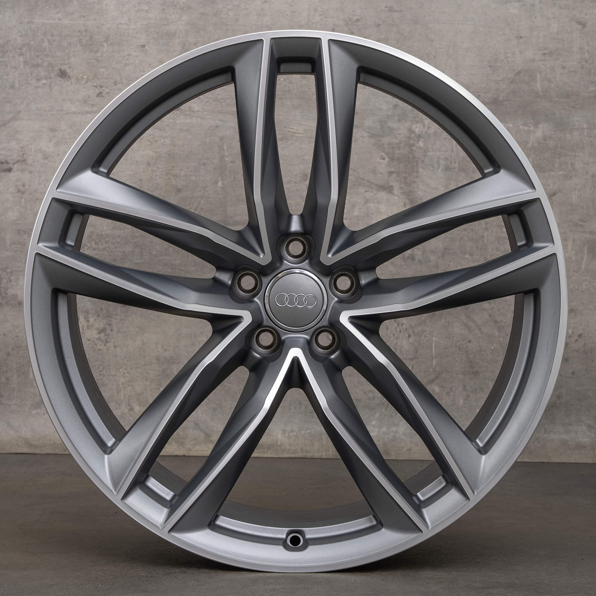 Audi 21 inch rims RS6 4G C7 S line 4G0601025CF aluminum 9.5 x ET25