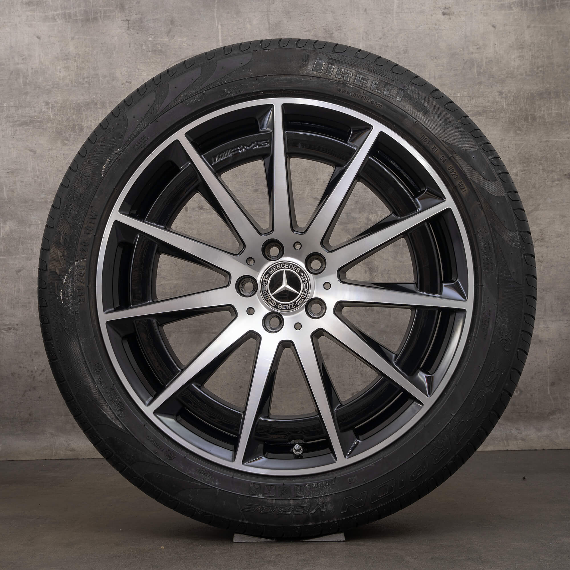 Llantas originales Mercedes EQC N293 de 20 pulgadas con neumáticos verano