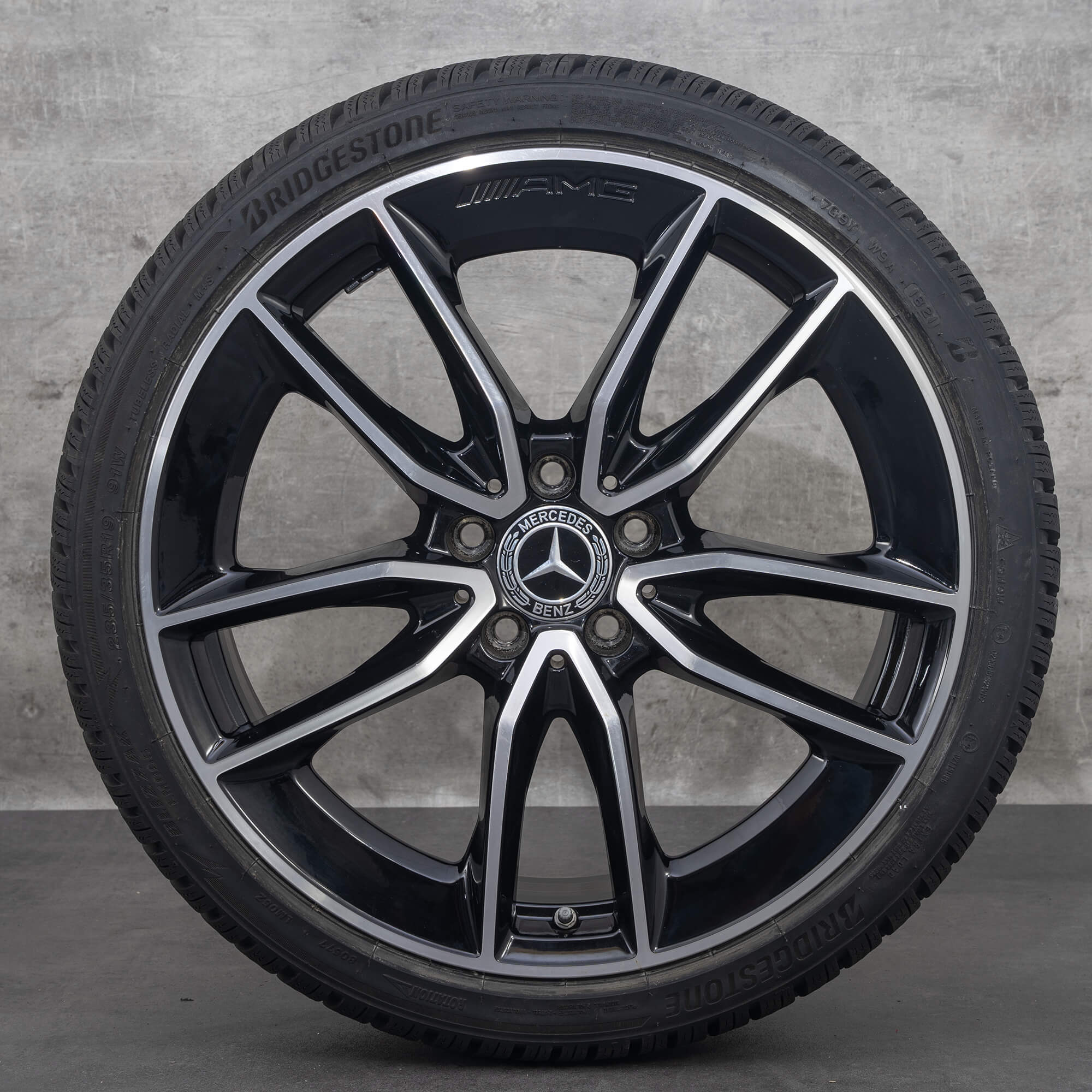 Mercedes Benz 19 cali felgi AMG Klasa A35 W177 opony zimowe koła NOWE