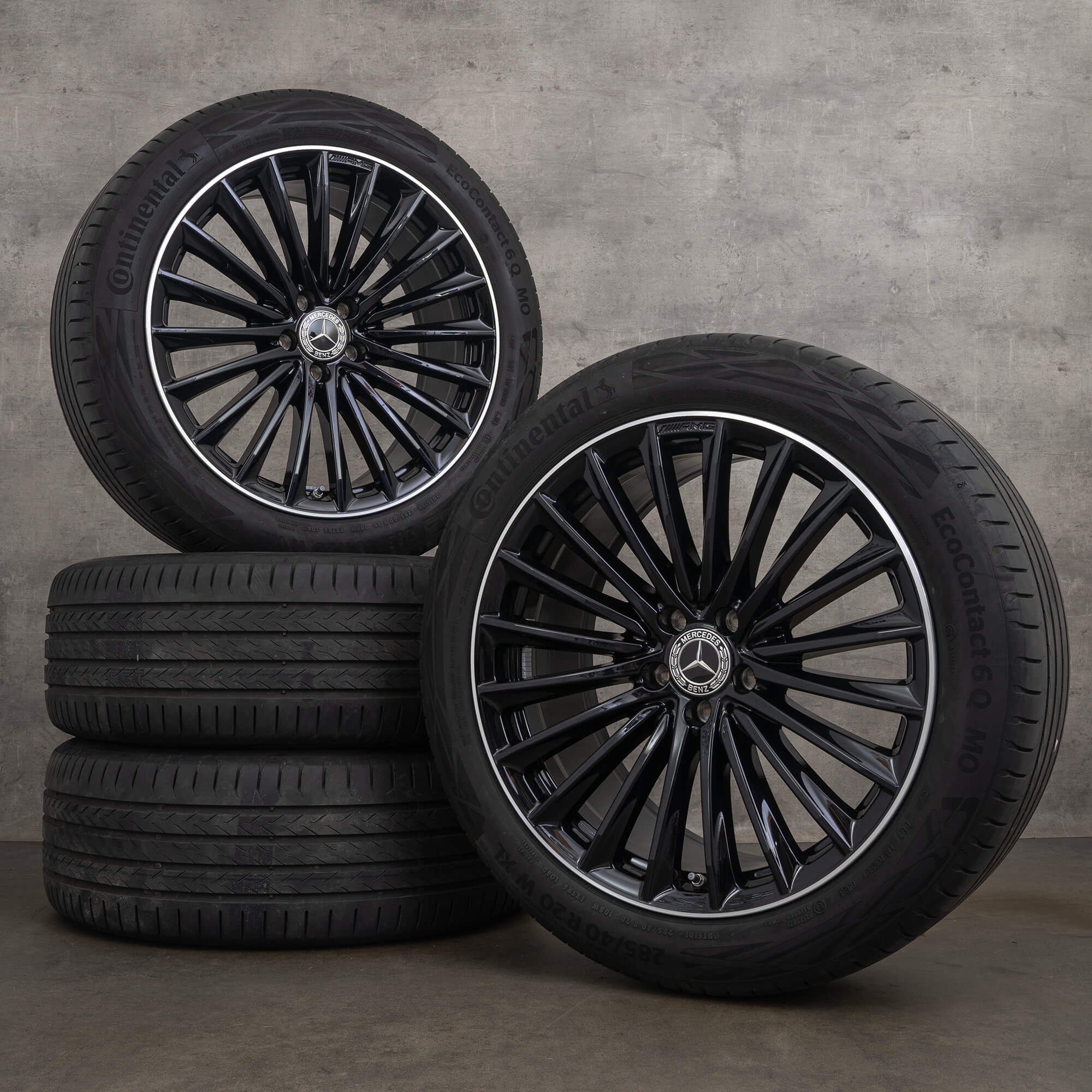 OEM AMG Mercedes GLC X254 C254 20 inch rims winter tires A2544010800  high-gloss