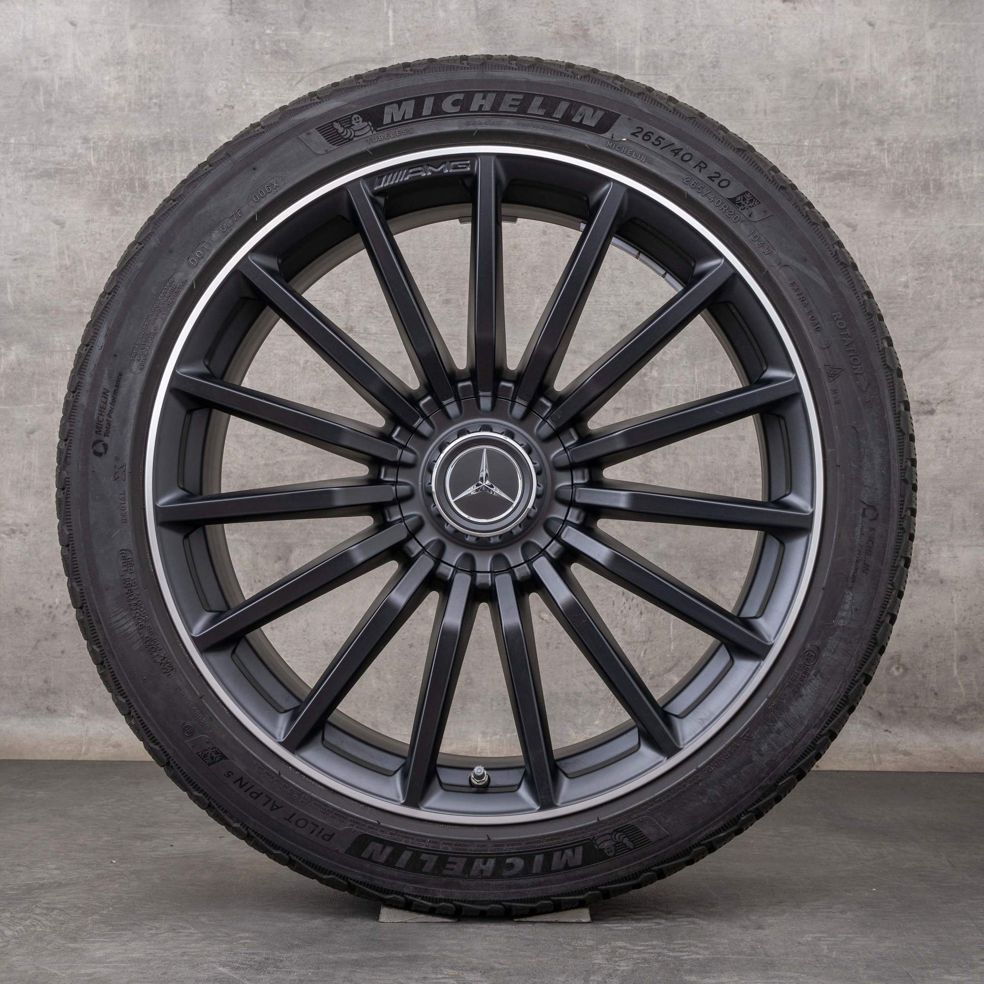 Oryginał Mercedes Benz GT 43 53 63 & S 4Matic+ AMG koła zimowe 20 cali X290 felgi 4-drzwiowe A2904010600 A2904010700 czarny mat polerowane