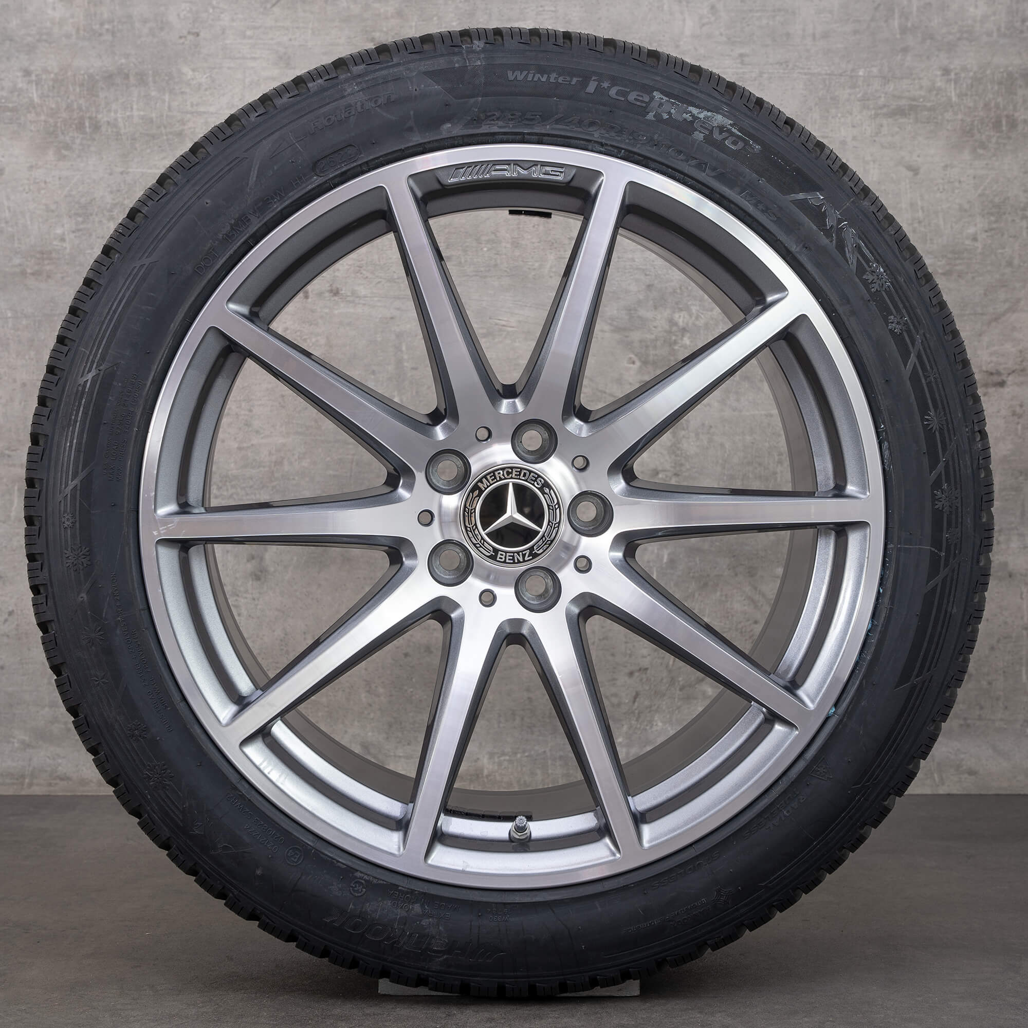 AMG 19 Zoll Mercedes Benz Felgen SL 43 R232 Alufelgen Winterreifen Winterräder