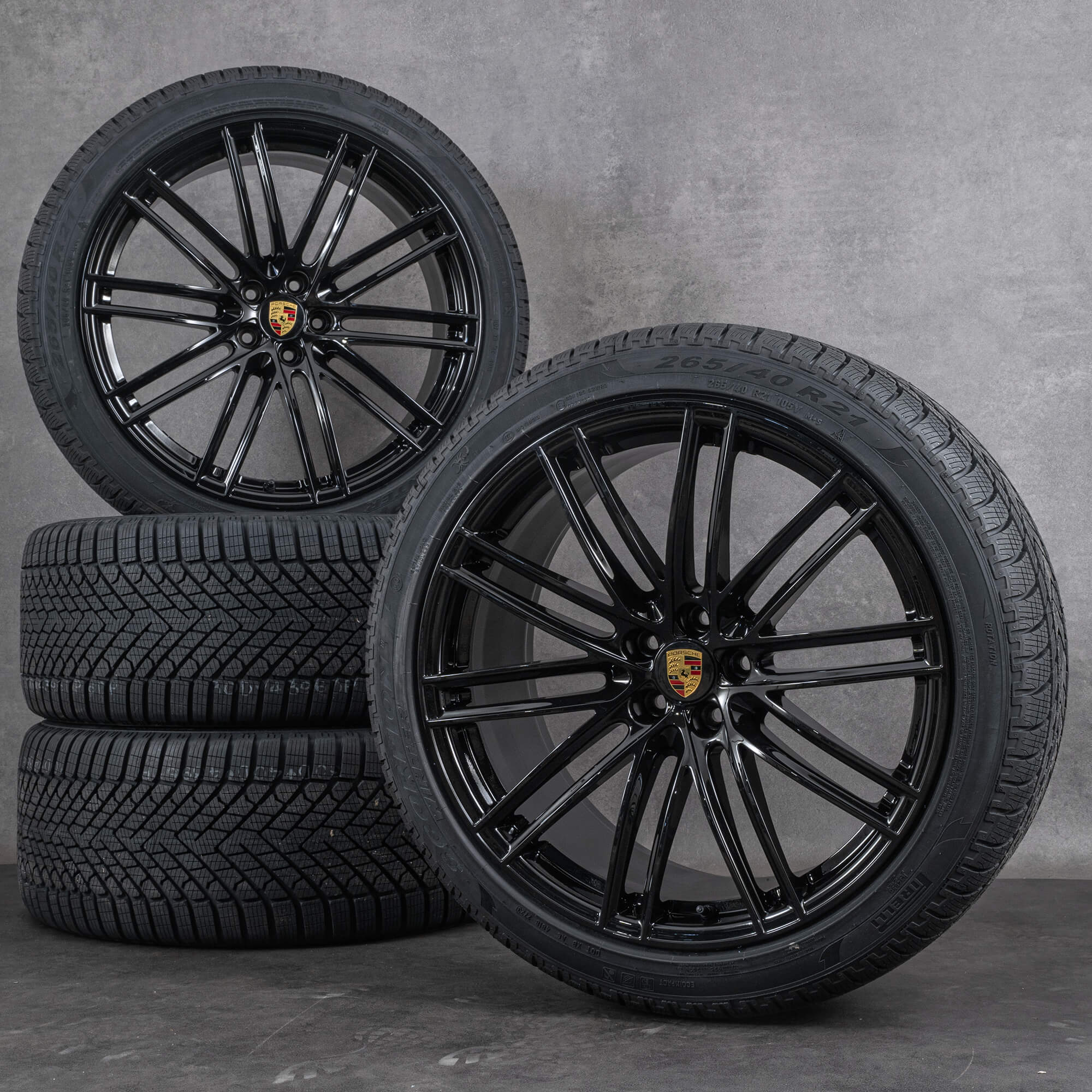Originální 21 palcové disky Porsche Macan II & III Turbo IV zimni alu kola pneumatiky