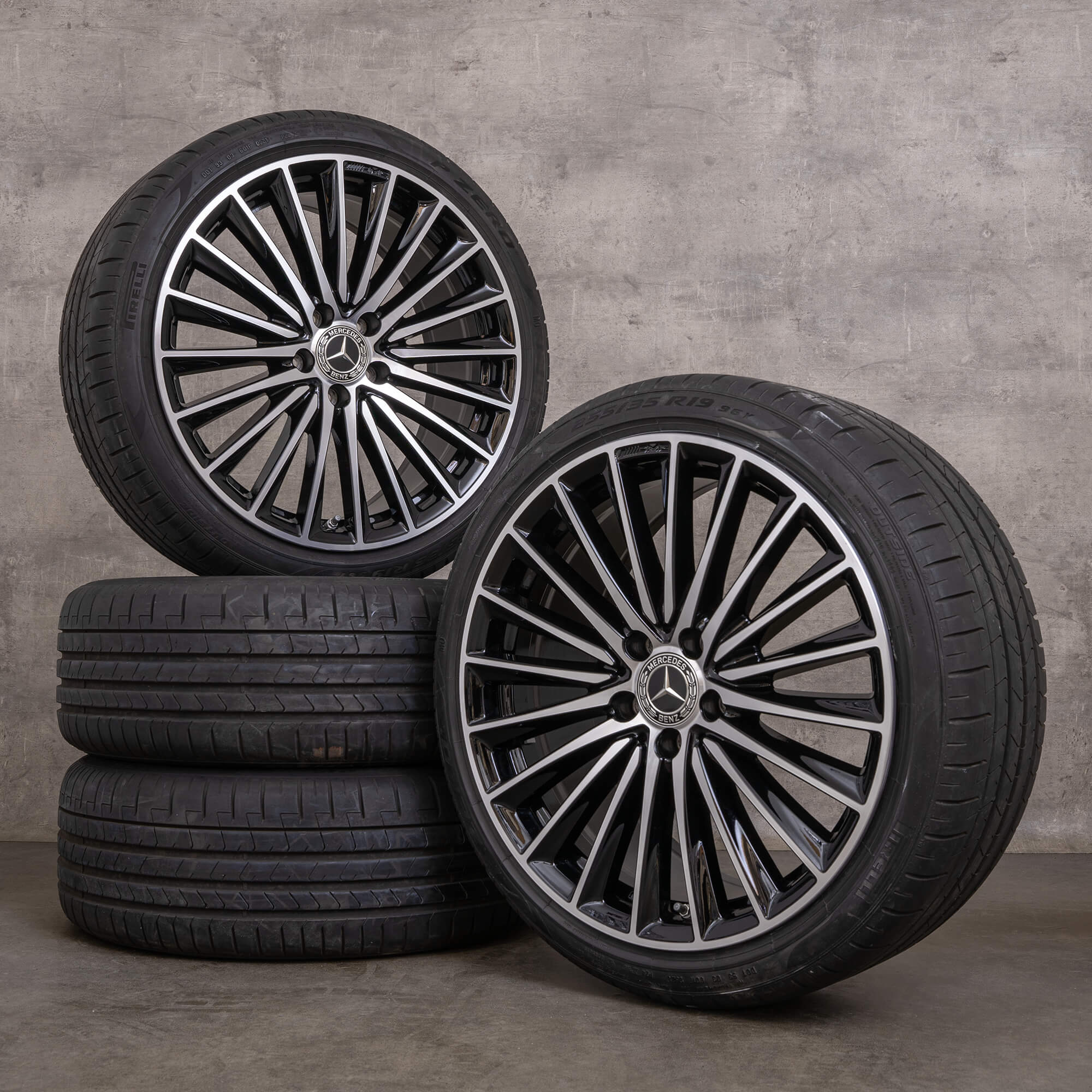 OEM AMG Mercedes Benz C Class rims 19 inch W206 S206 summer wheels ...