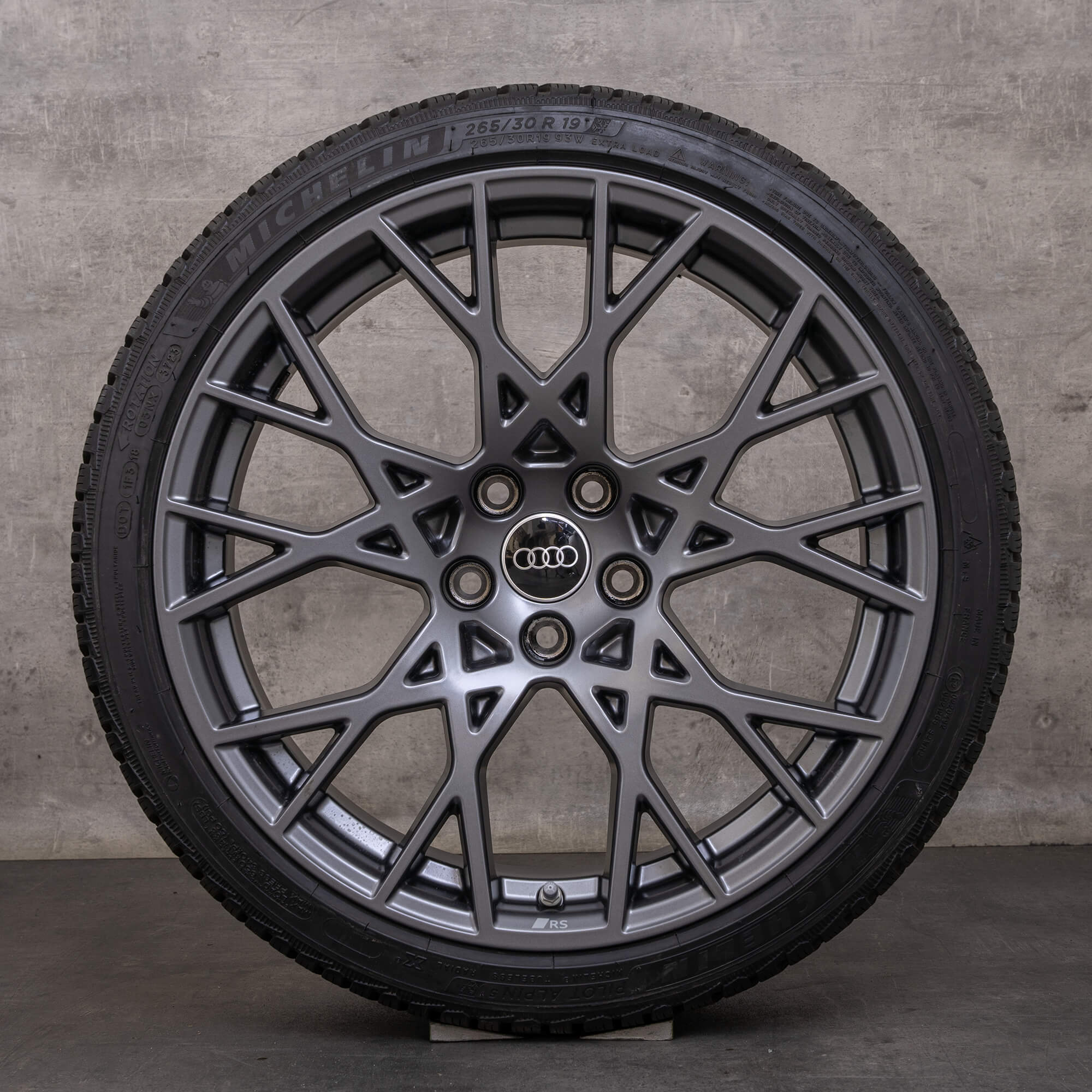OEM Audi RS3 snow tire packages 19 inch 8Y RS rims 8Y0601025CK