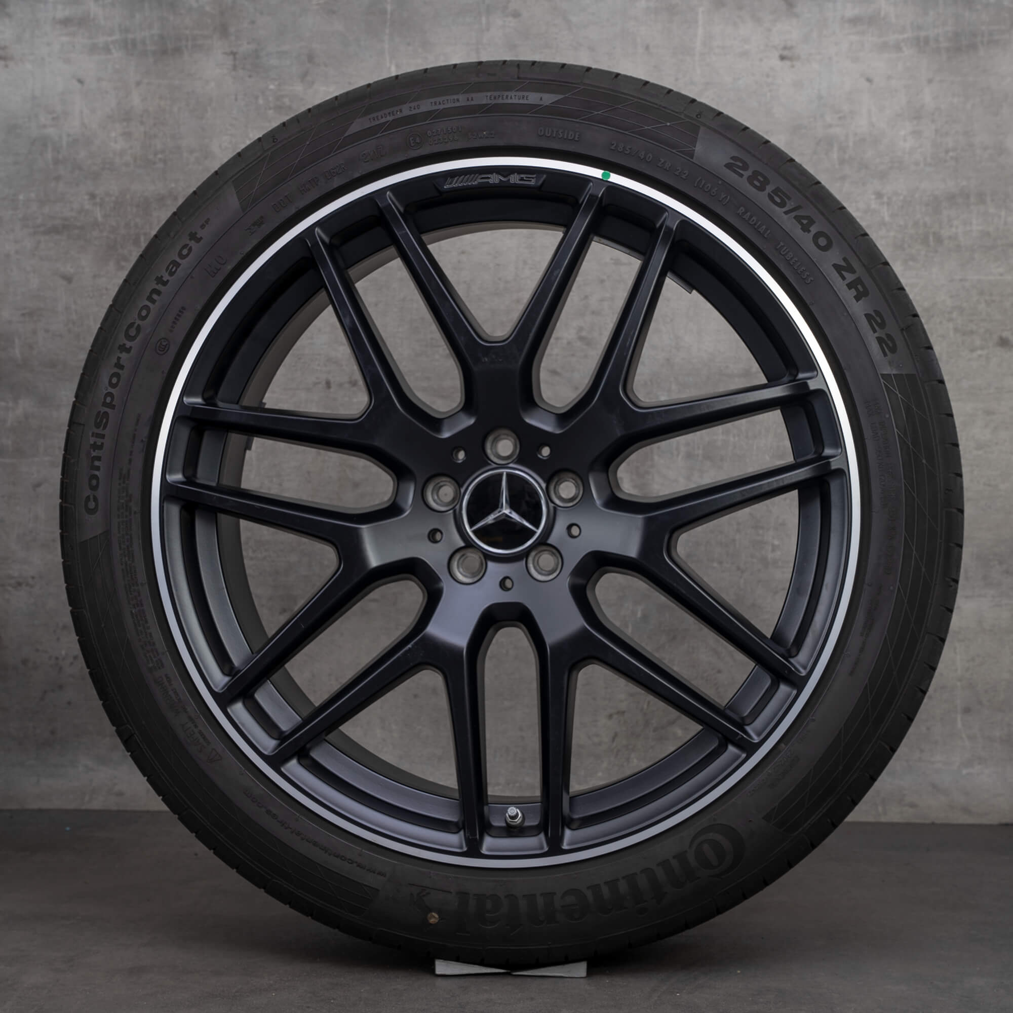 Jantes AMG 22 pouces Pneus été Mercedes Benz GLE63 GLE 63S Coupé C292 W292